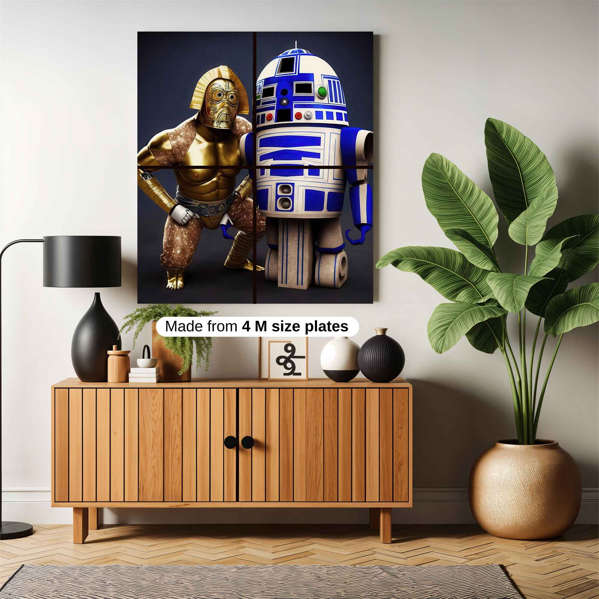 C-3PO Quirky Safe Wall Magnetic / M