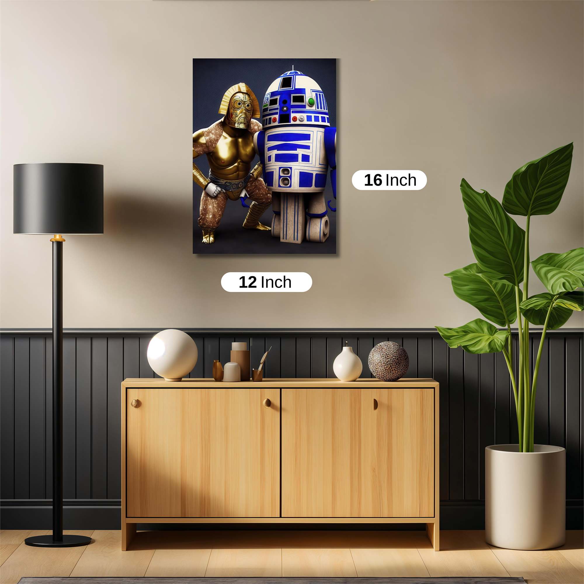 C-3PO Quirky Safe Wall Magnetic / M