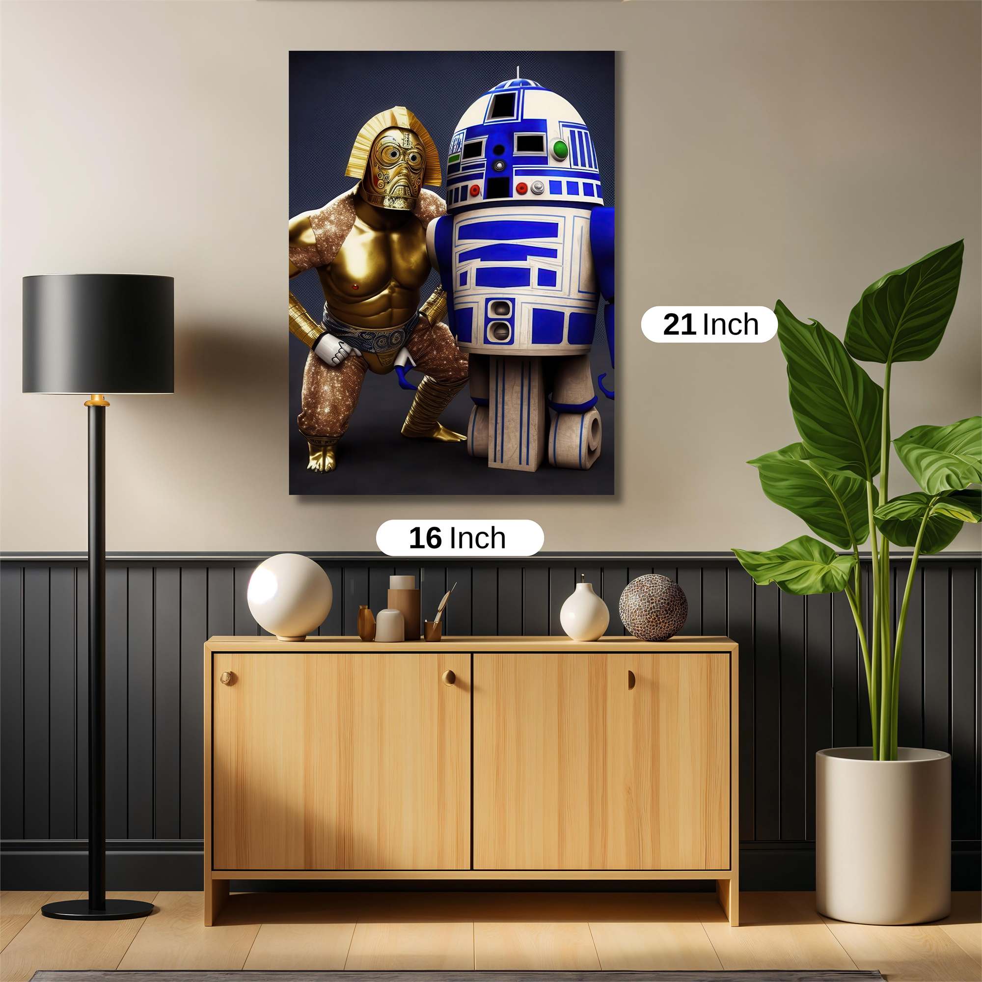 C-3PO Quirky Safe Wall Magnetic / M