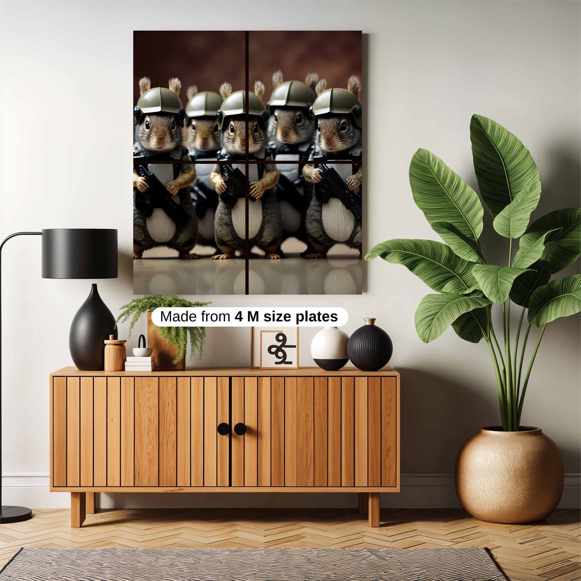 Squirrel Squad Safe Wall Magnetic / M
