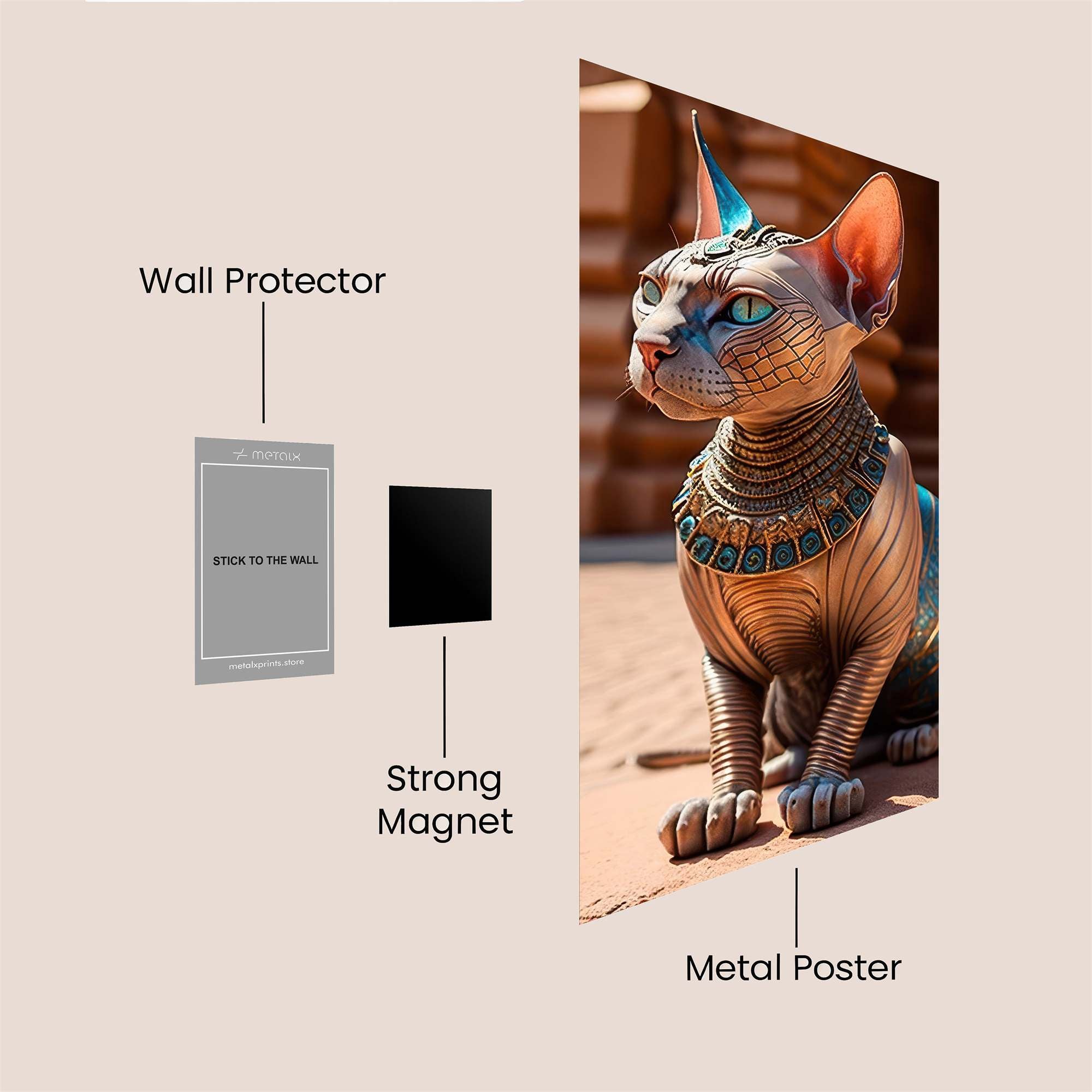 Pharaoh Regal Safe Wall Magnetic / M