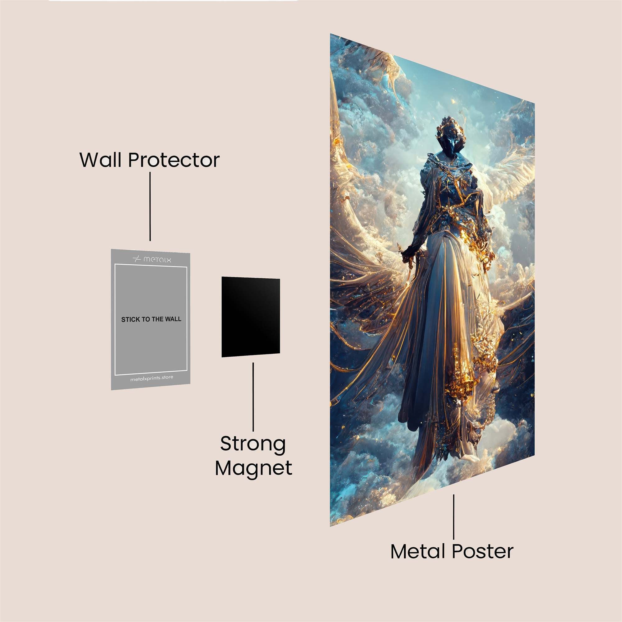 Celestial Majesty Safe Wall Magnetic / M