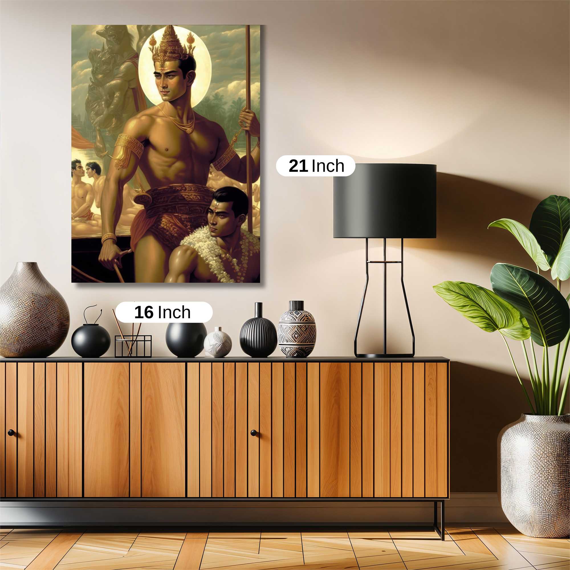 Hanuman Divine Safe Wall Magnetic / M