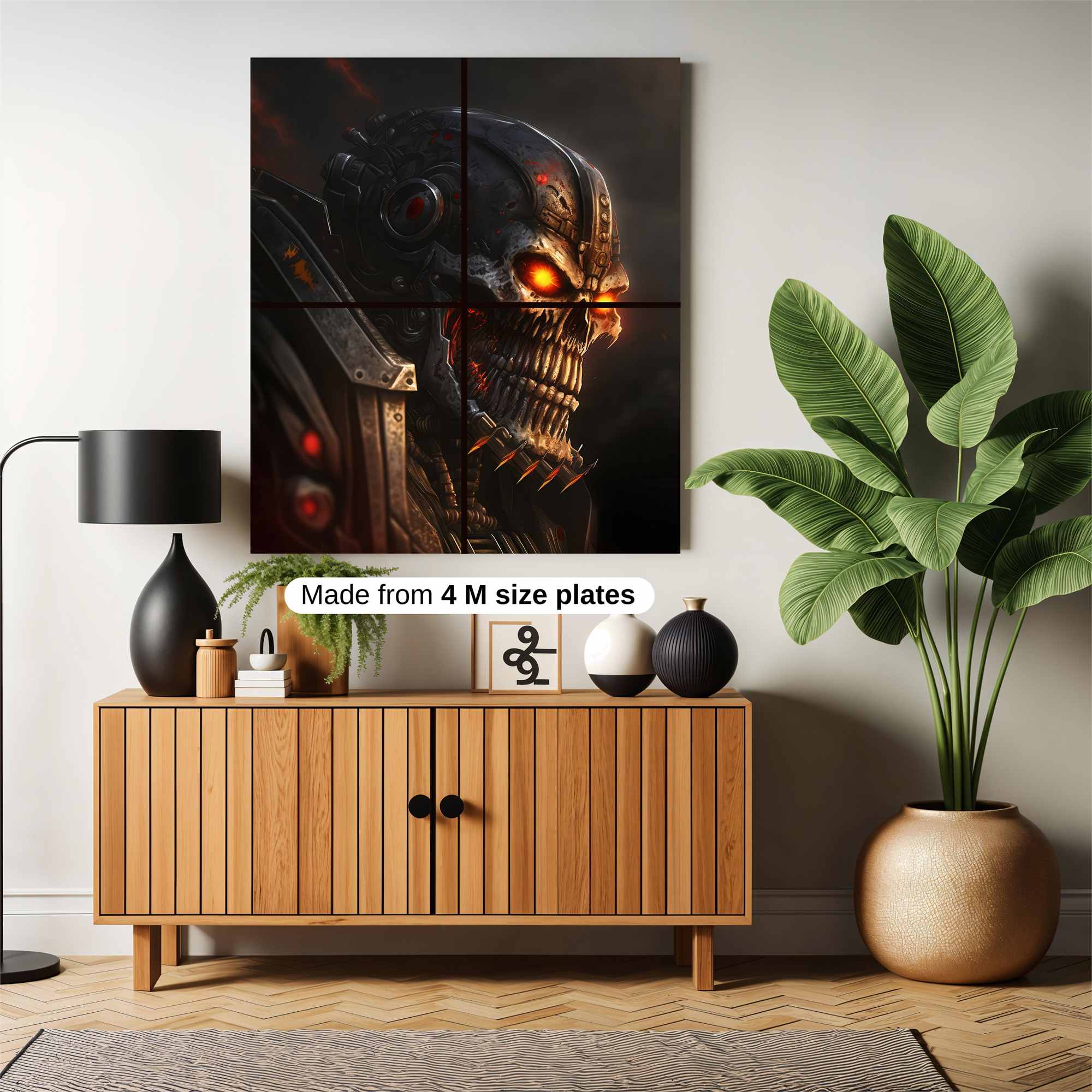 SkullFury Safe Wall Magnetic / M