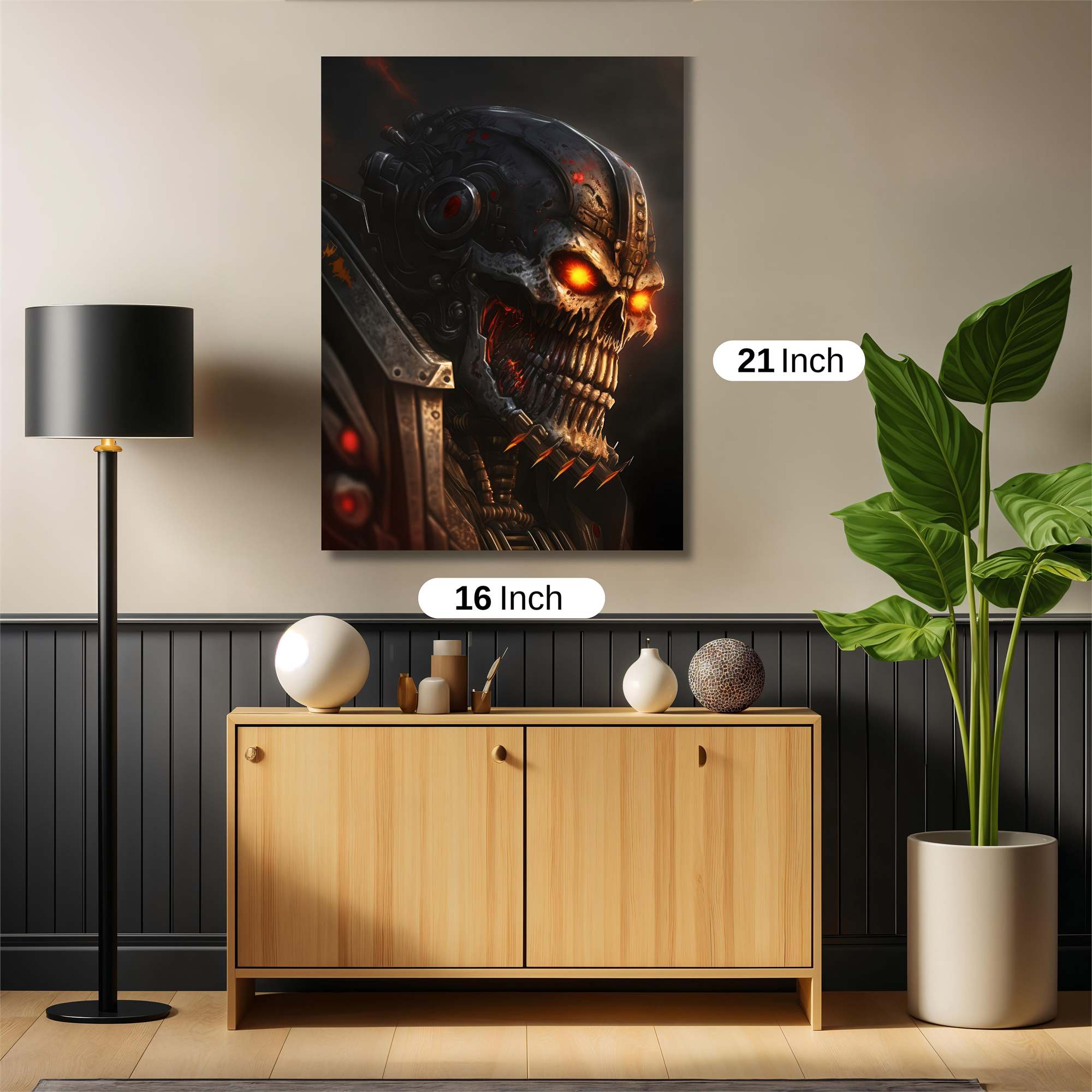 SkullFury Safe Wall Magnetic / M