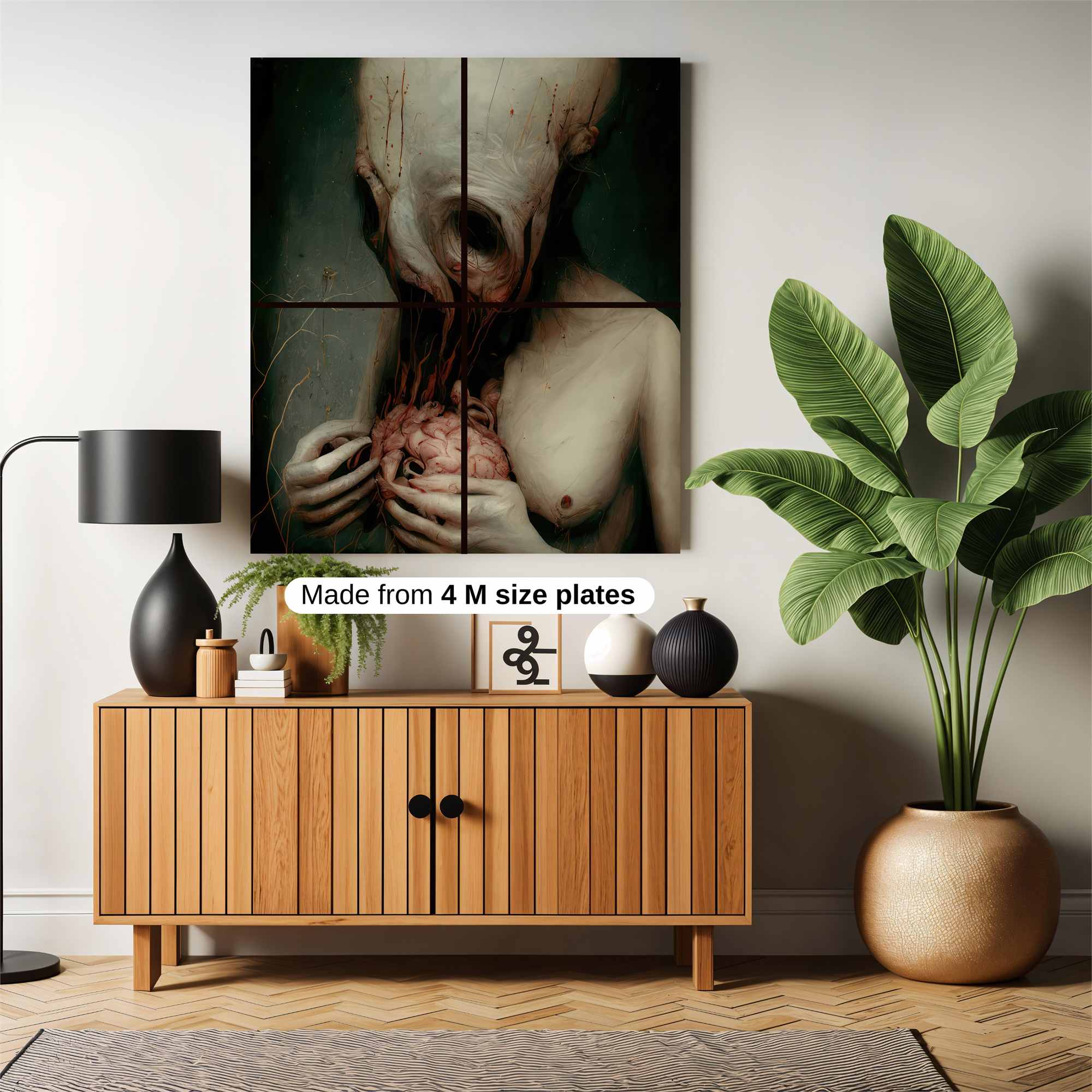 Alien Despair Safe Wall Magnetic / M