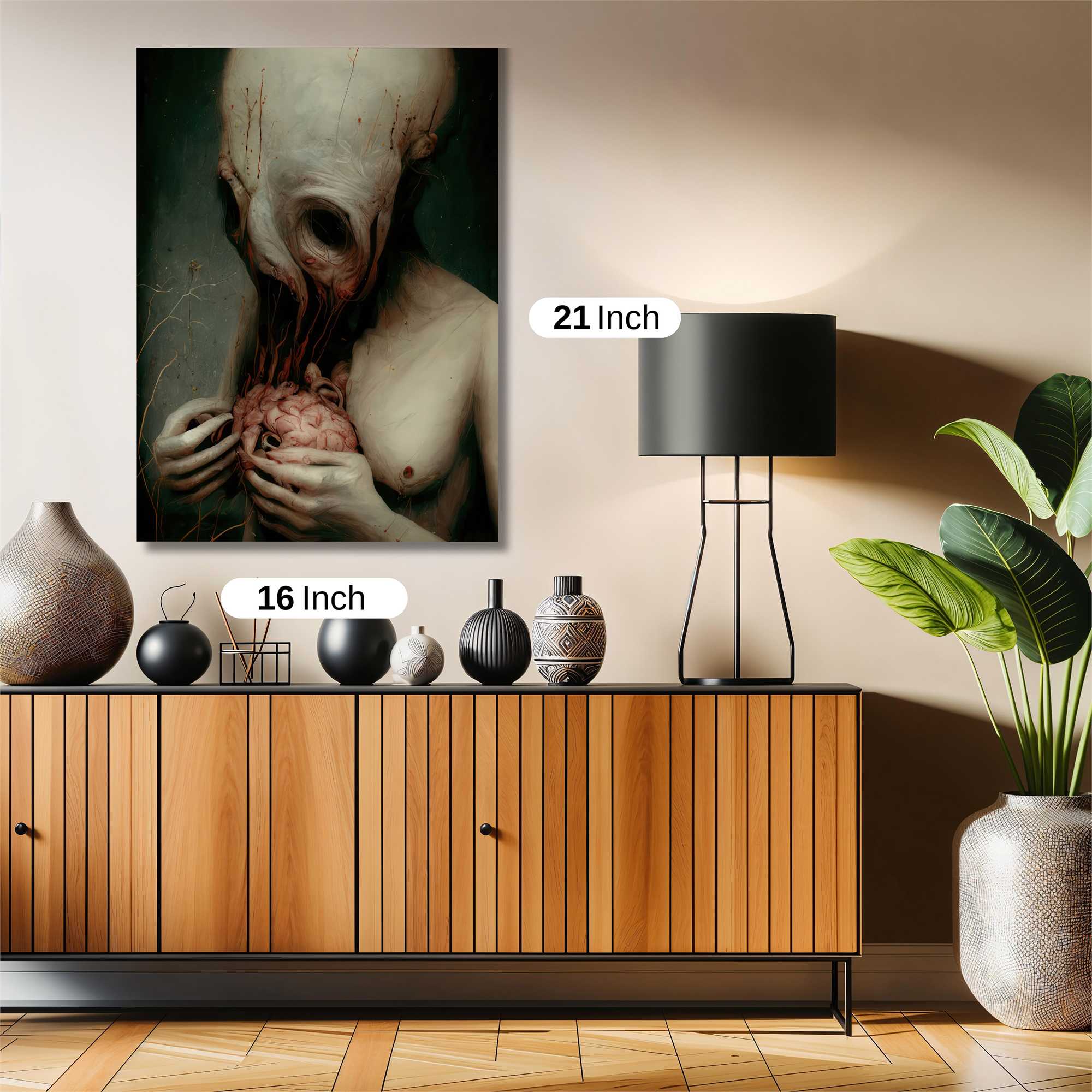 Alien Despair Safe Wall Magnetic / M