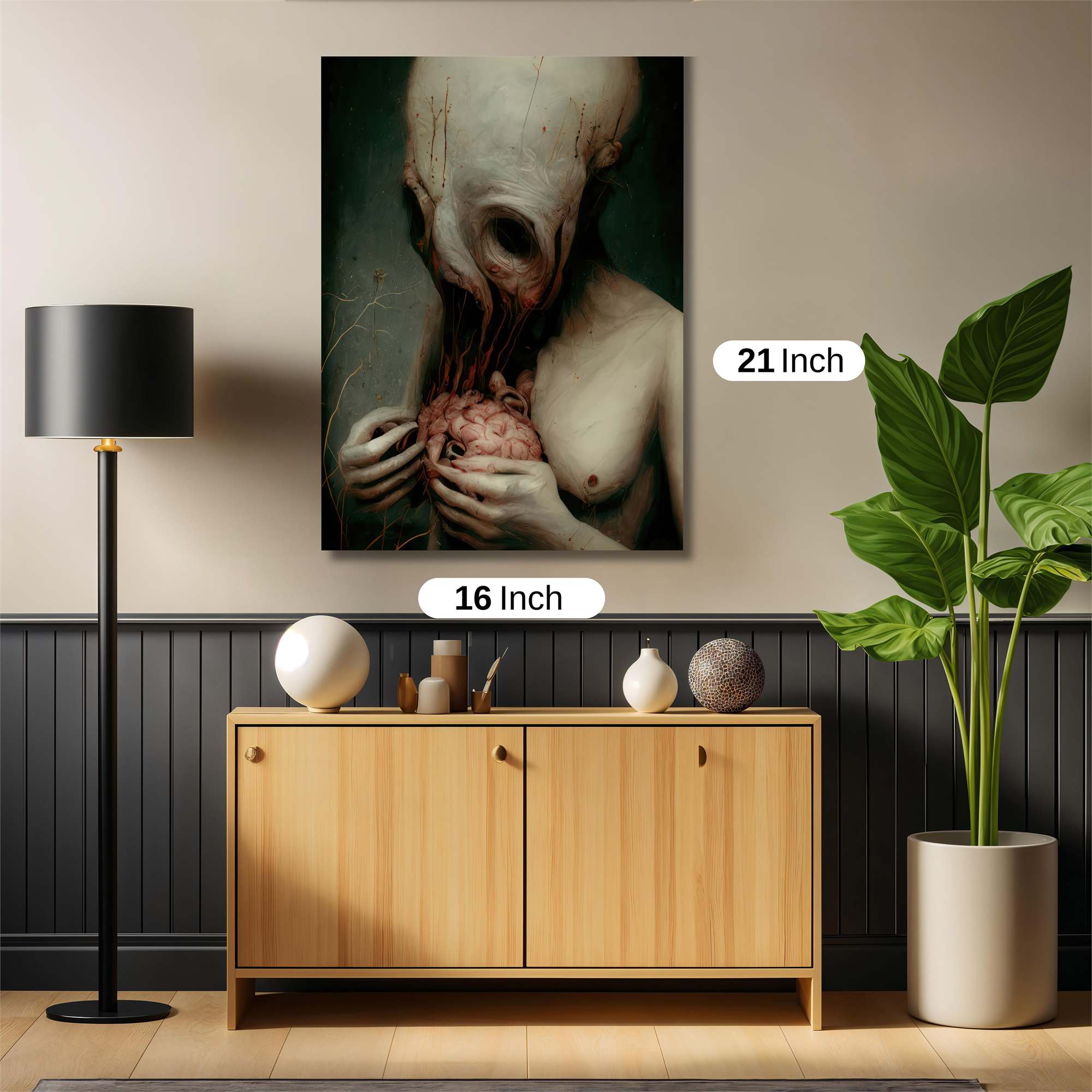 Alien Despair Safe Wall Magnetic / M