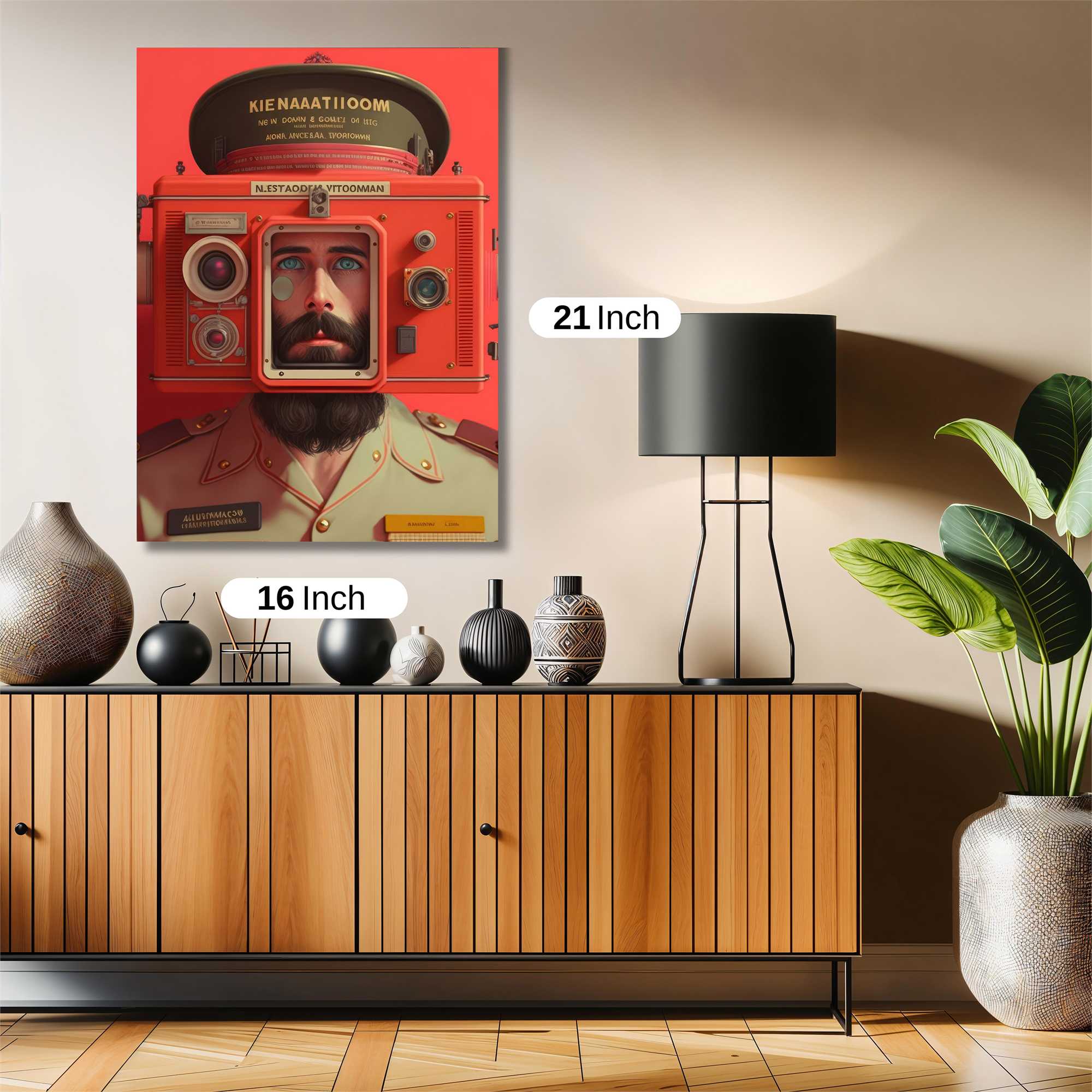 Captain Quirky Safe Wall Magnetic / M