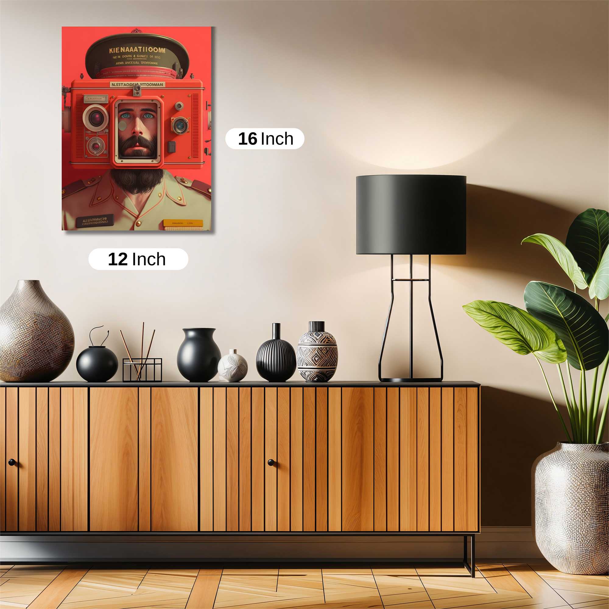 Captain Quirky Safe Wall Magnetic / M