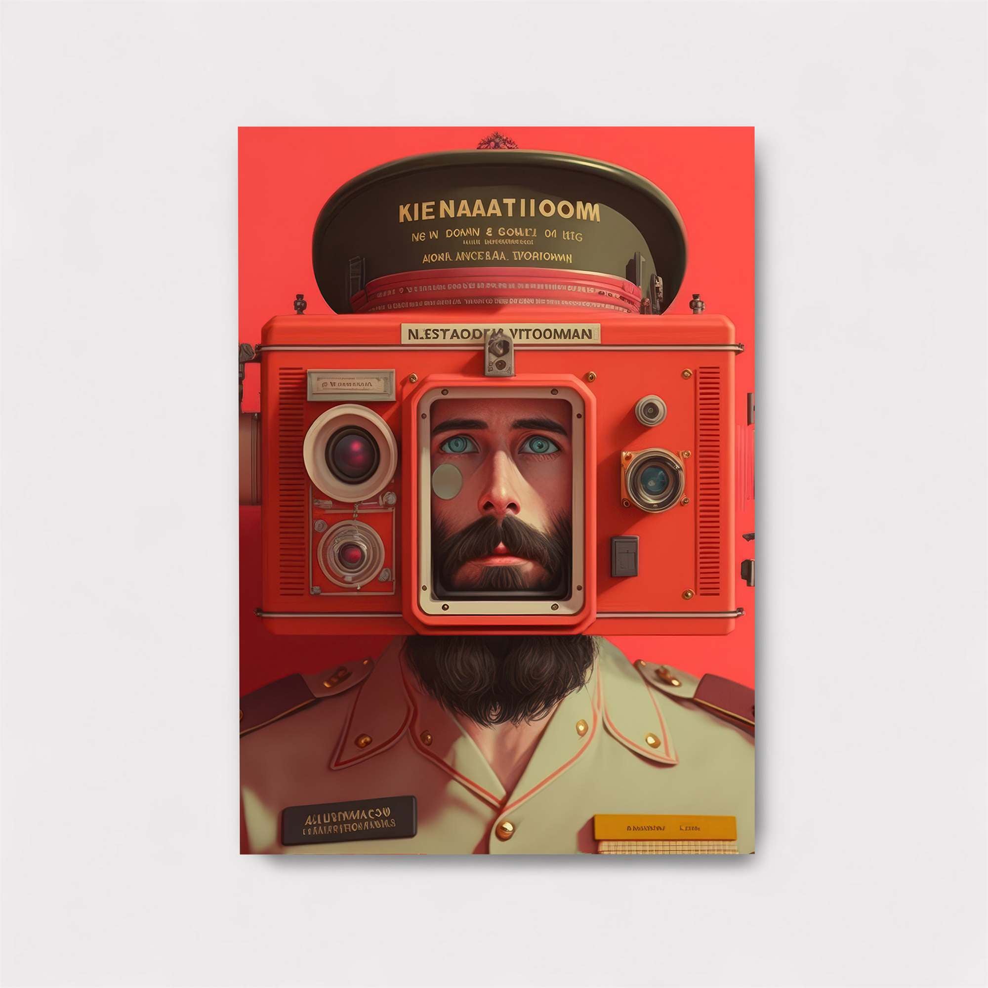 Captain Quirky Safe Wall Magnetic / M