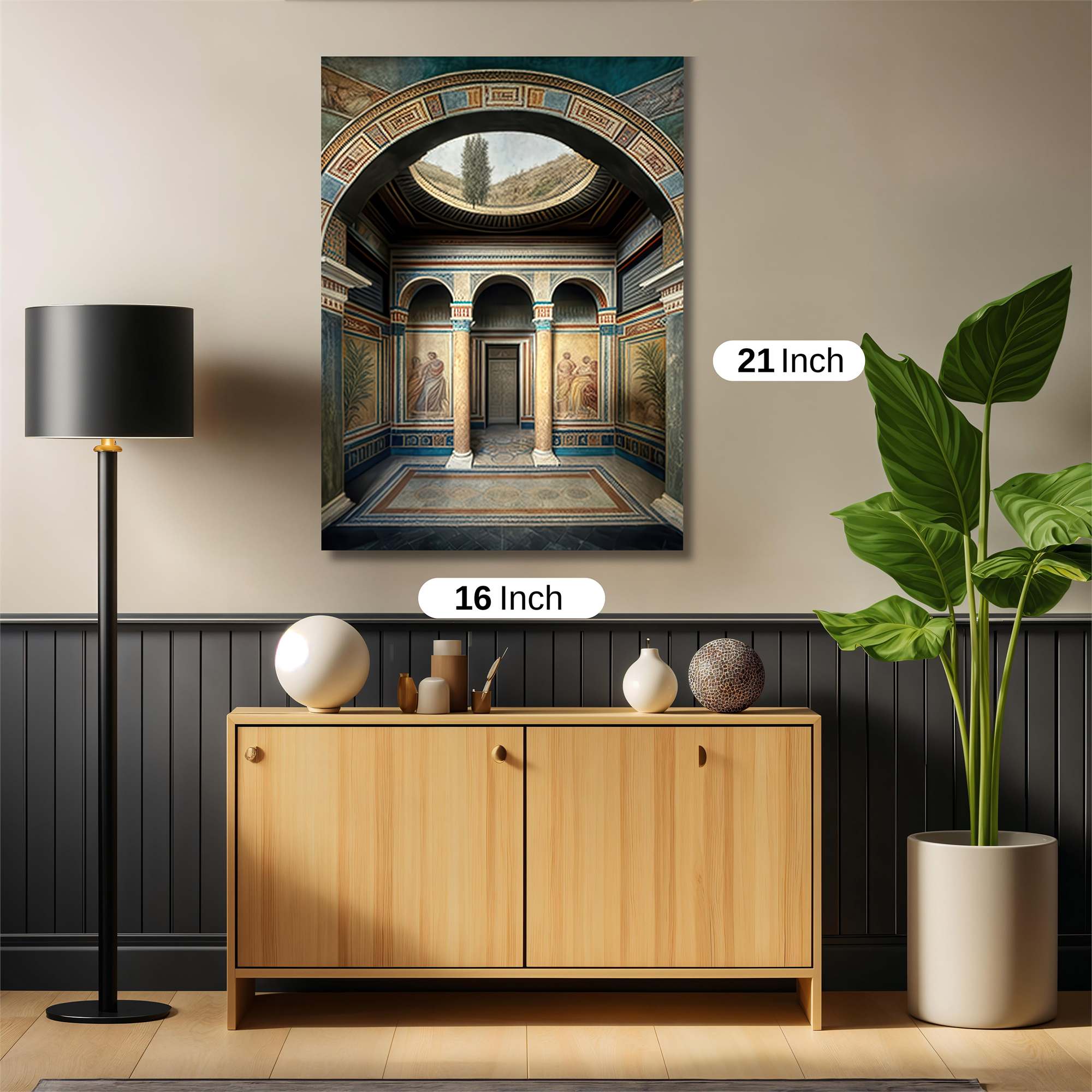 Pompeii Tranquil Safe Wall Magnetic / M