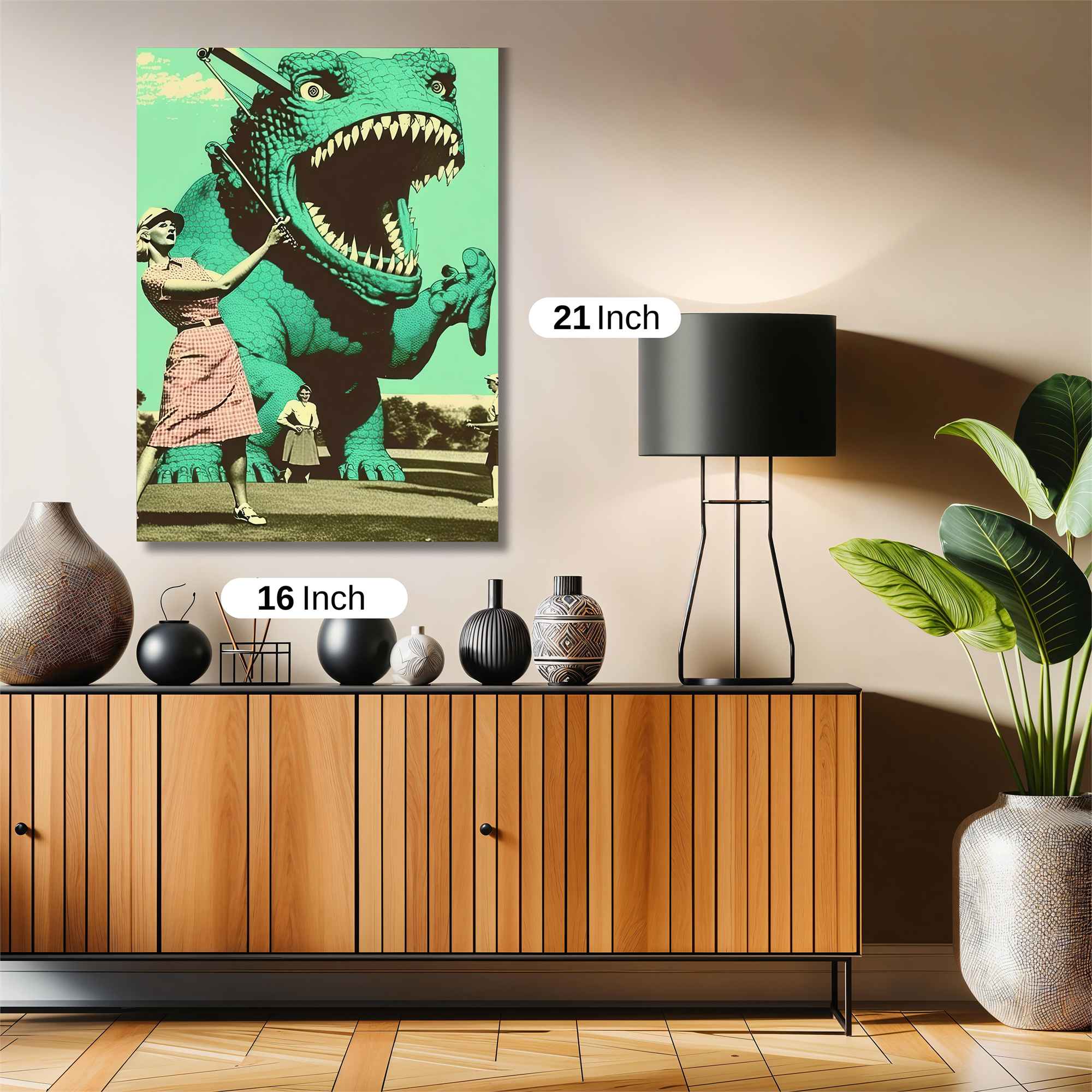 Dino Delight Safe Wall Magnetic / M