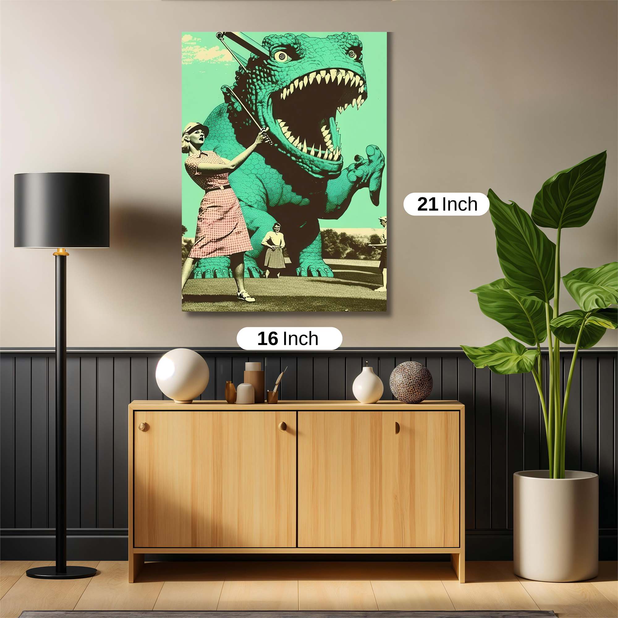 Dino Delight Safe Wall Magnetic / M