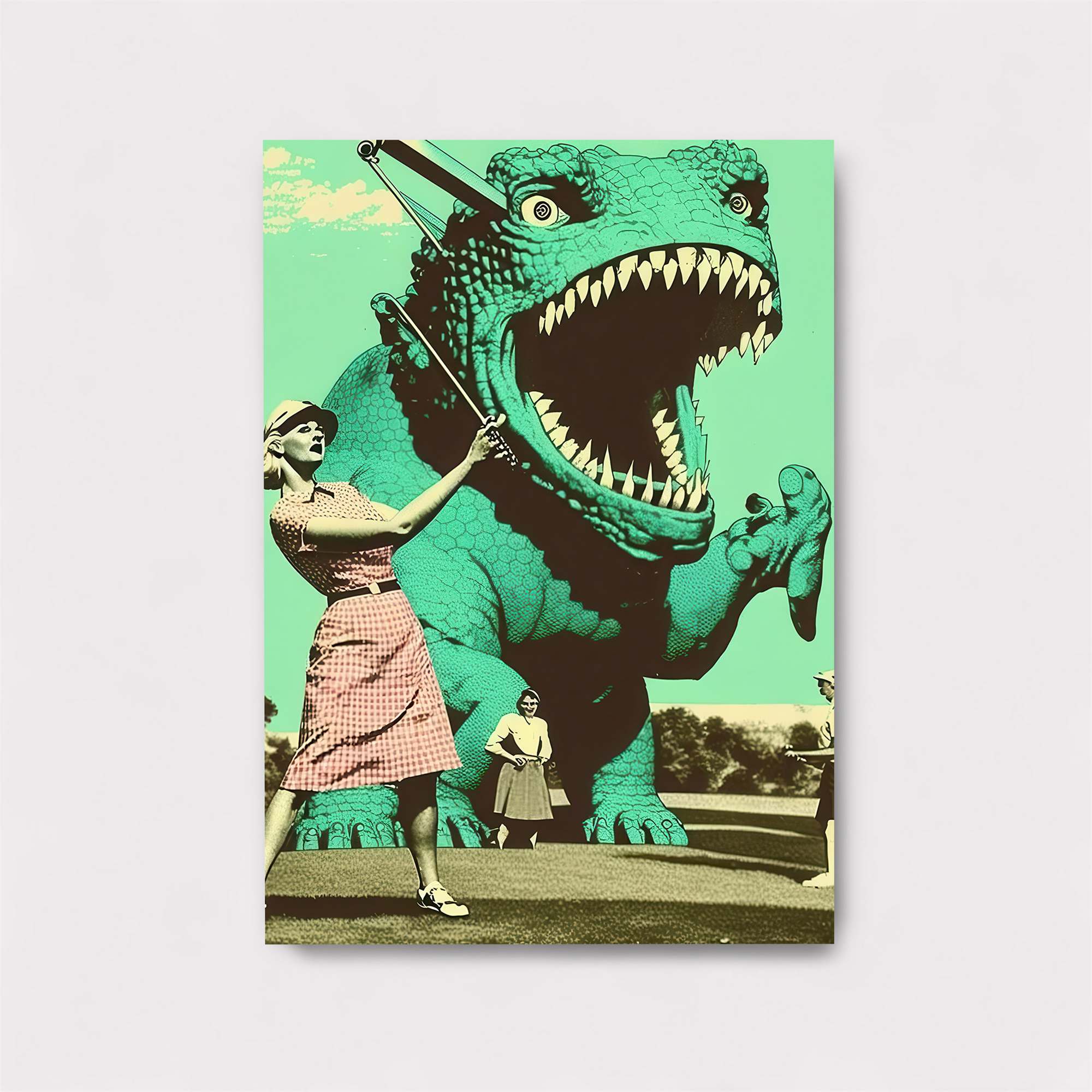 Dino Delight Safe Wall Magnetic / M