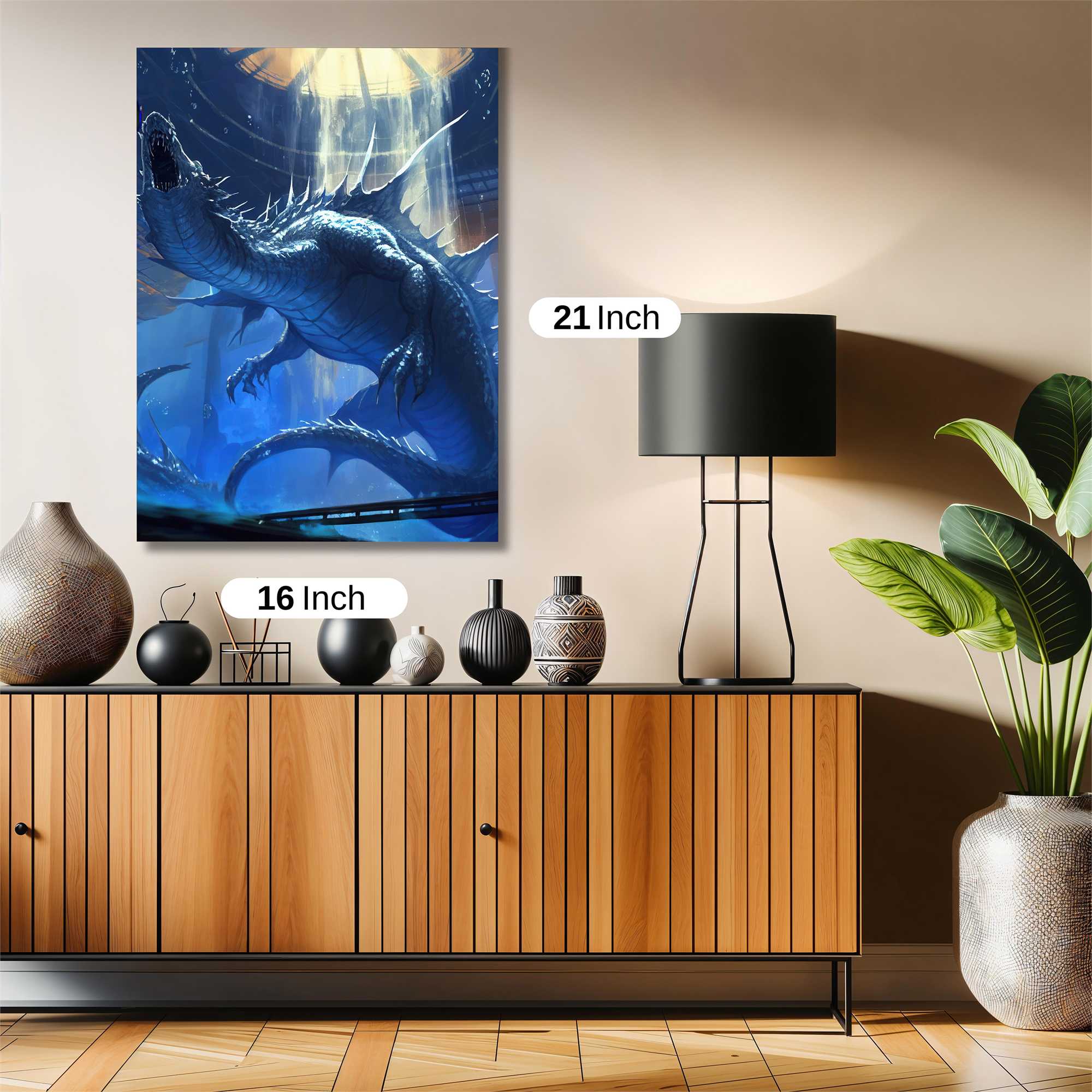 Godzilla Majestic Safe Wall Magnetic / M
