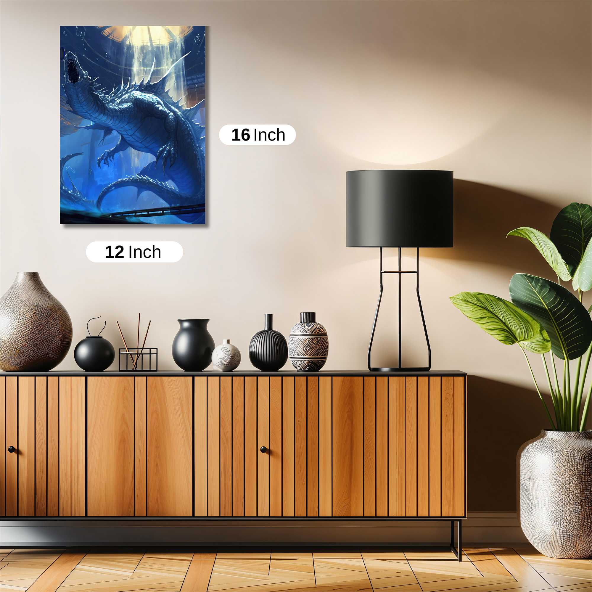 Godzilla Majestic Safe Wall Magnetic / M