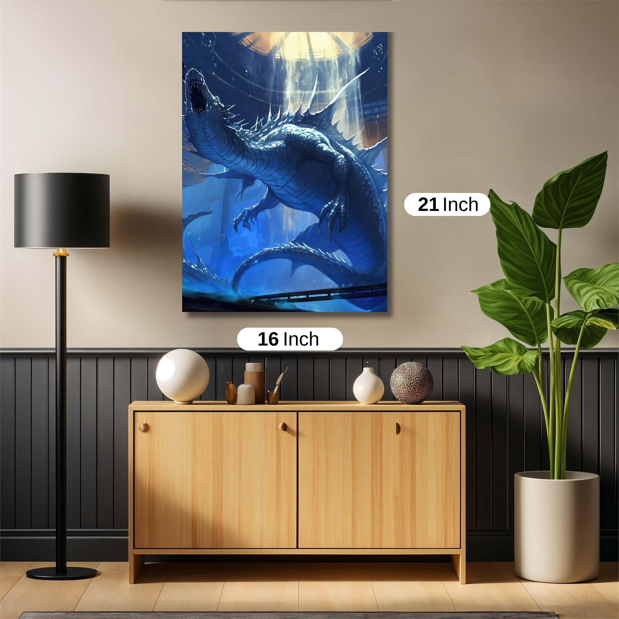 Godzilla Majestic Safe Wall Magnetic / M