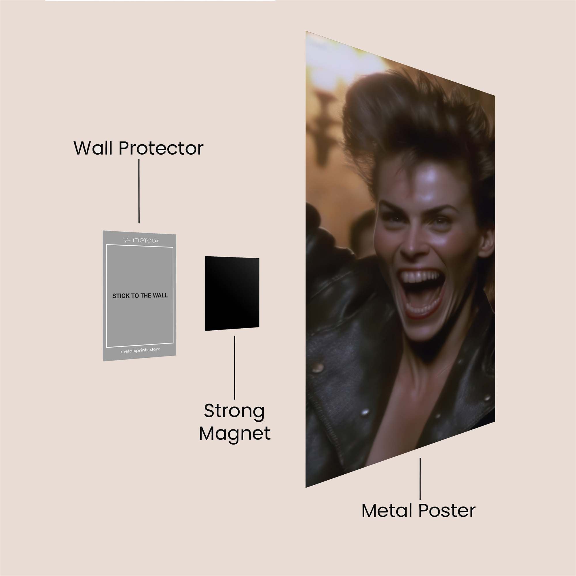 Wendy Ecstatic Safe Wall Magnetic / M