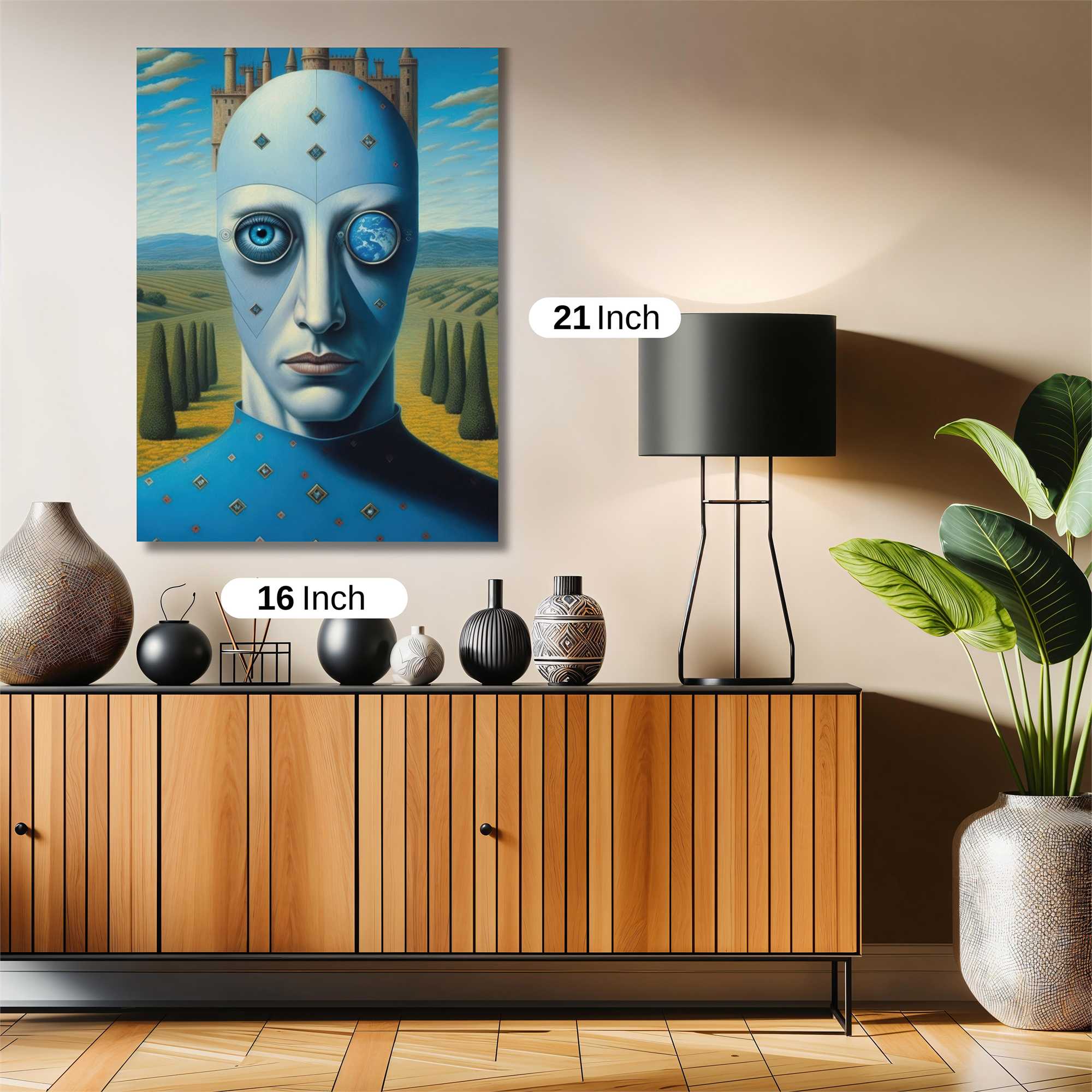 Robot Enigma Safe Wall Magnetic / M
