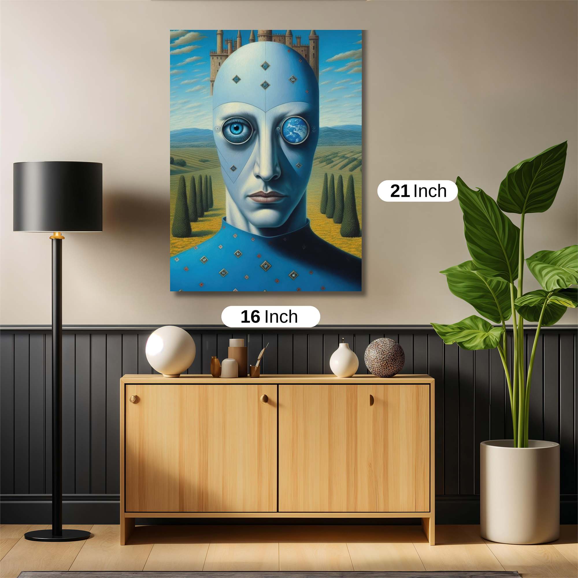 Robot Enigma Safe Wall Magnetic / M