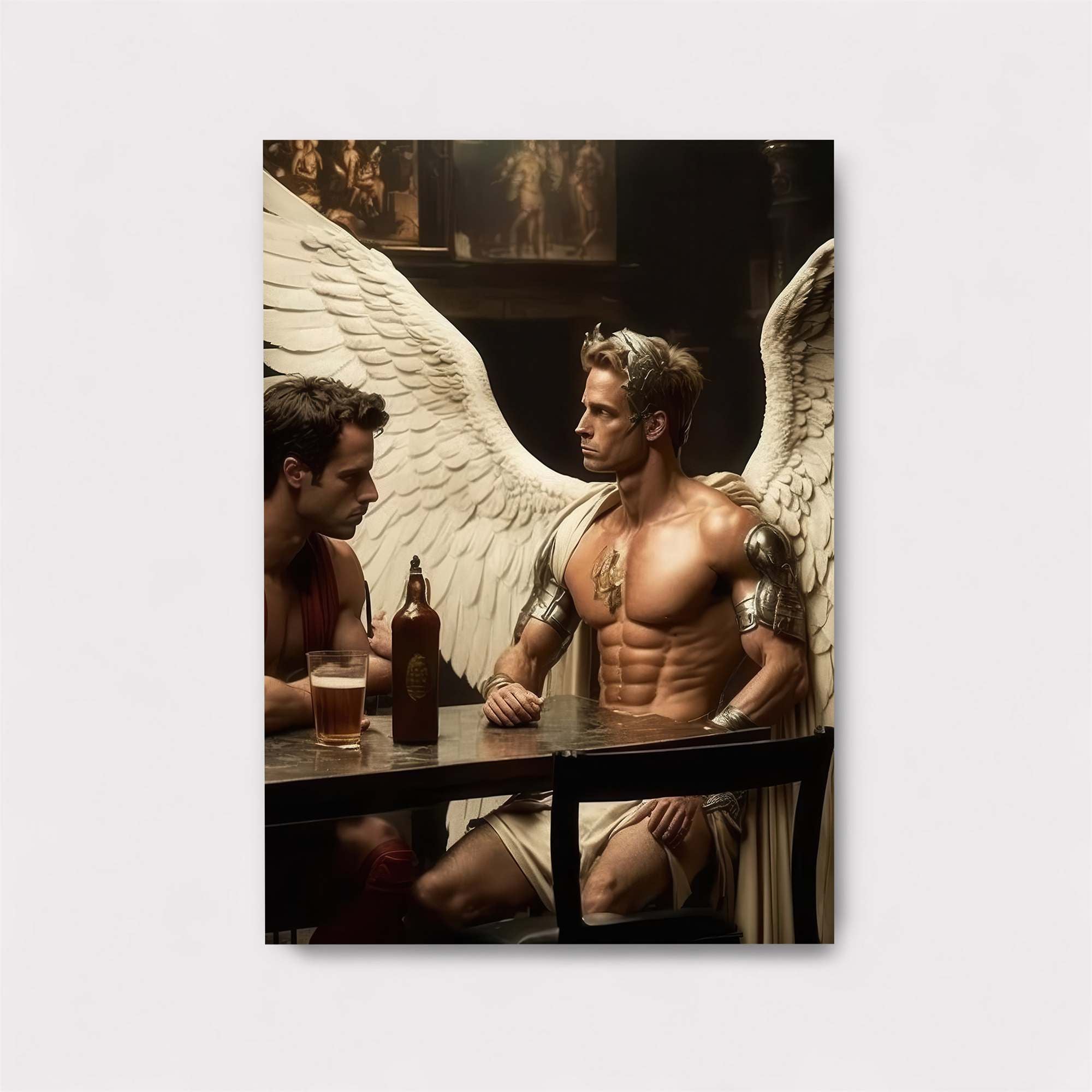 Angel Confides Safe Wall Magnetic / M