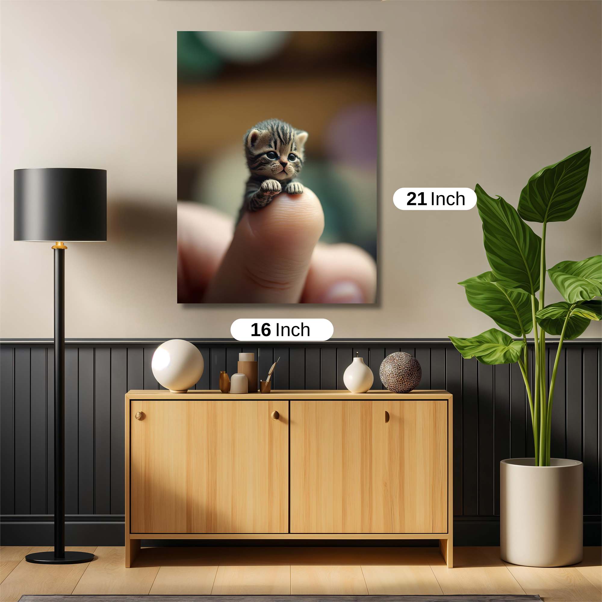 Tiny Tranquil Safe Wall Magnetic / M