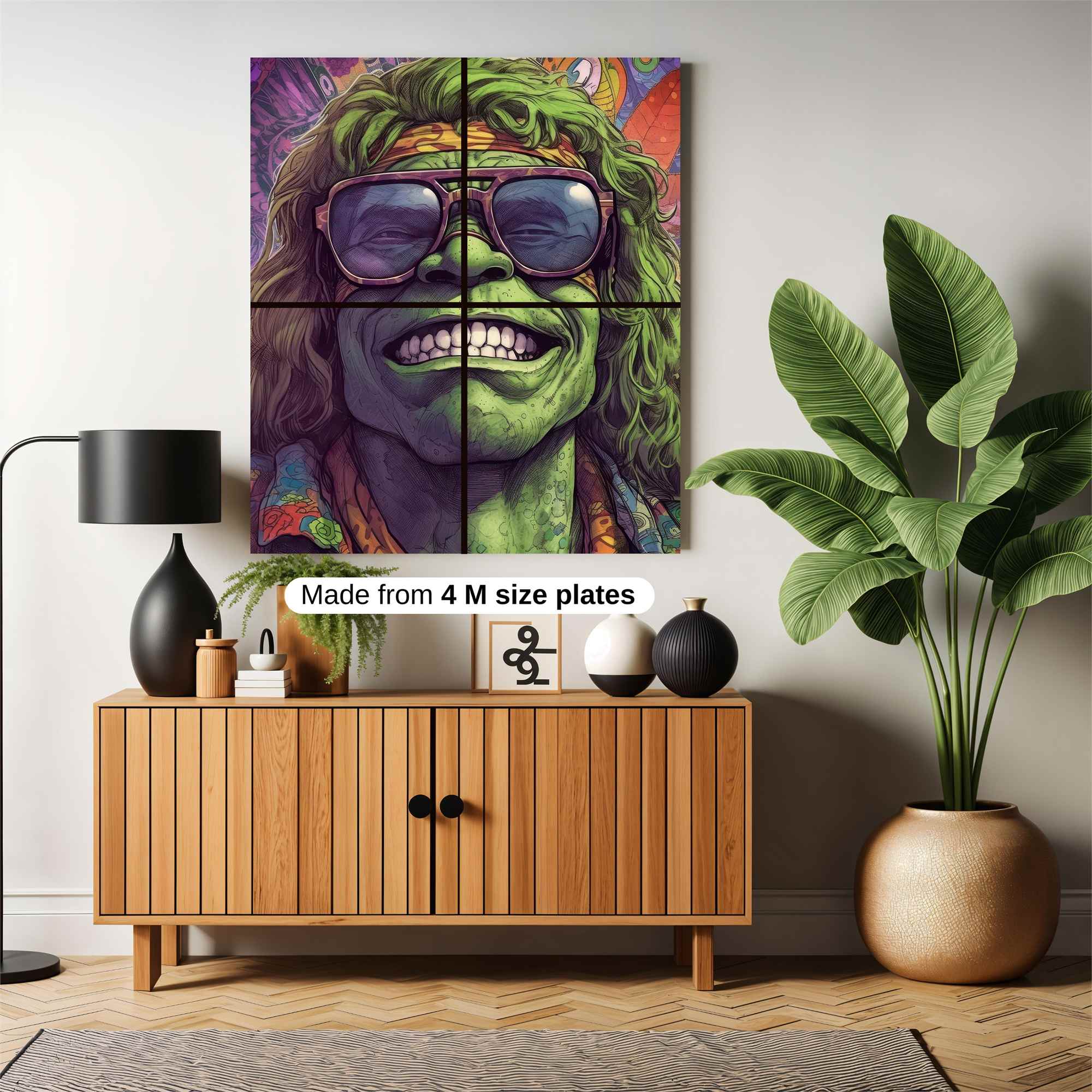 Hulk Groovy Safe Wall Magnetic / M