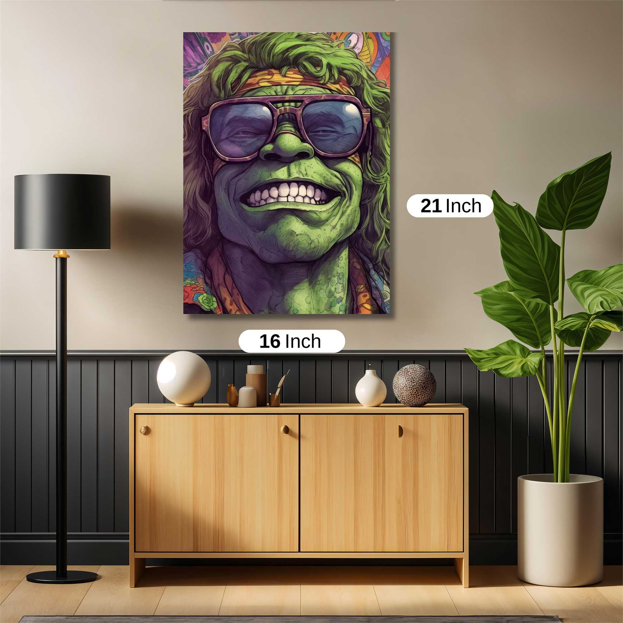 Hulk Groovy Safe Wall Magnetic / M