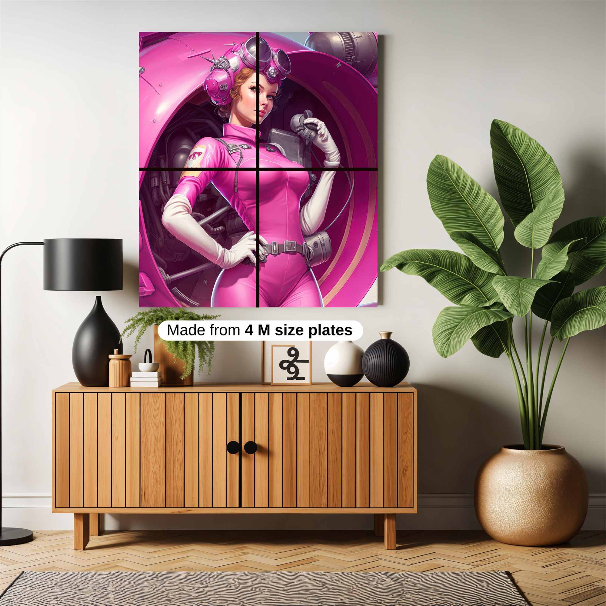 Rosie Reimagined Safe Wall Magnetic / M
