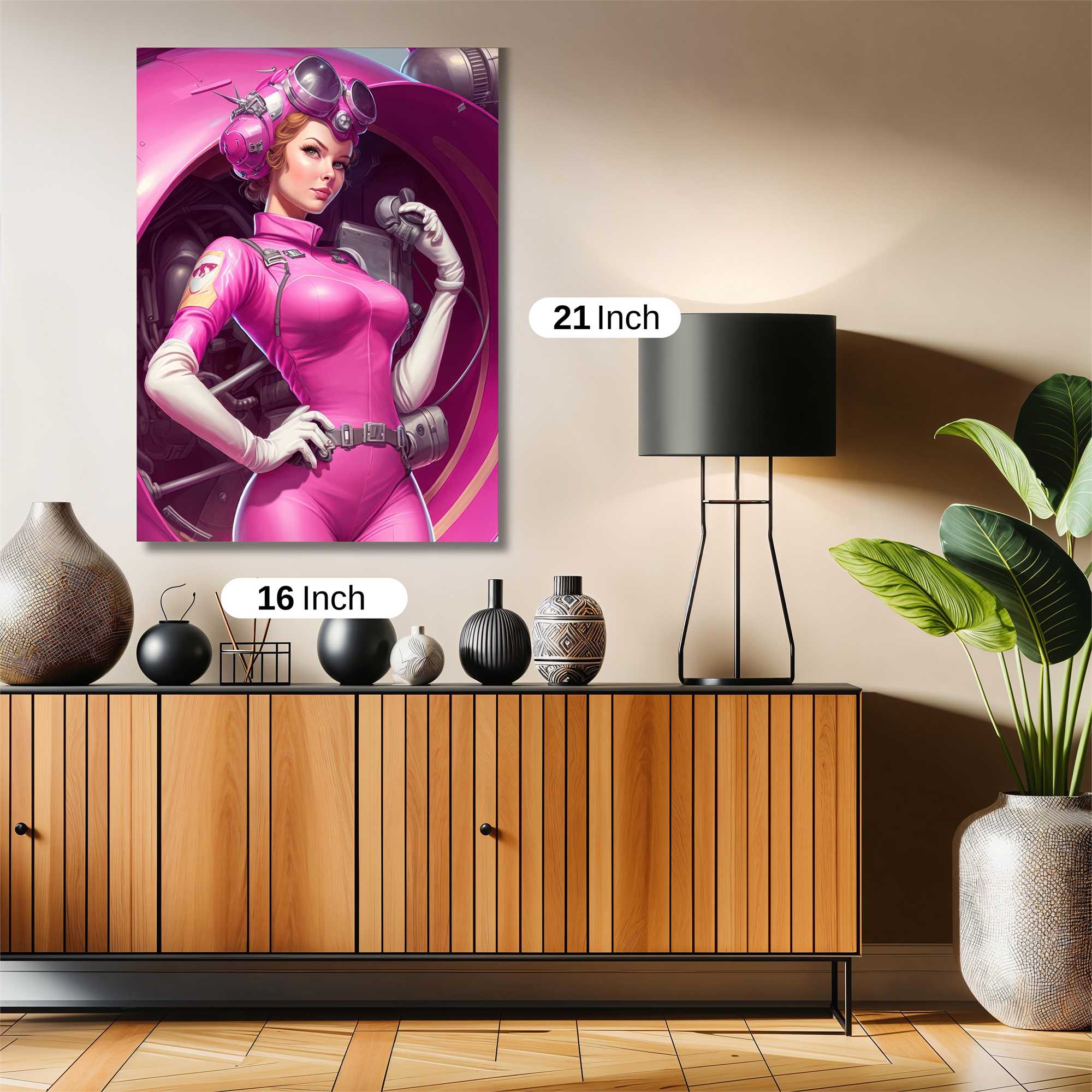 Rosie Reimagined Safe Wall Magnetic / M