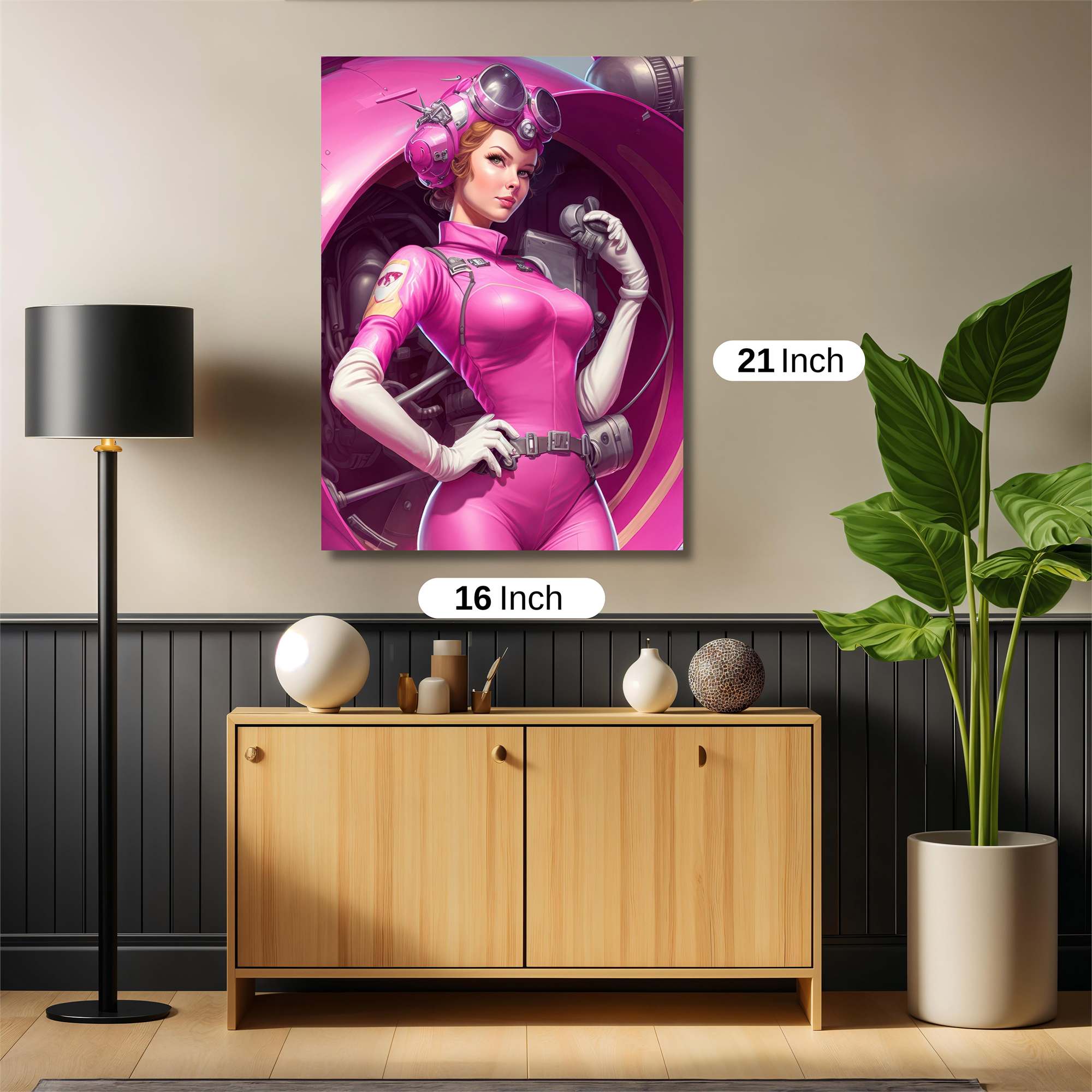 Rosie Reimagined Safe Wall Magnetic / M