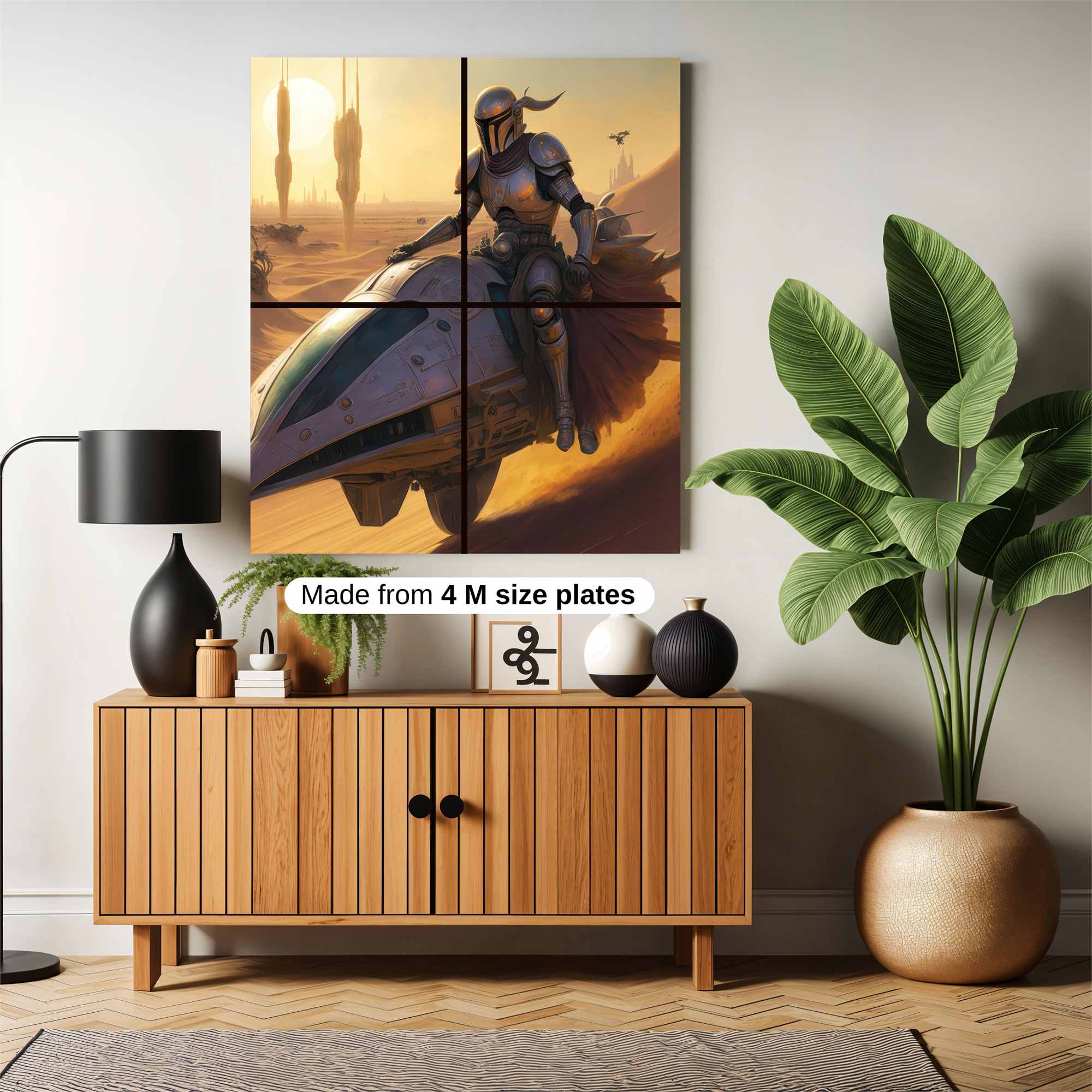 Mandalorian Odyssey Safe Wall Magnetic / M