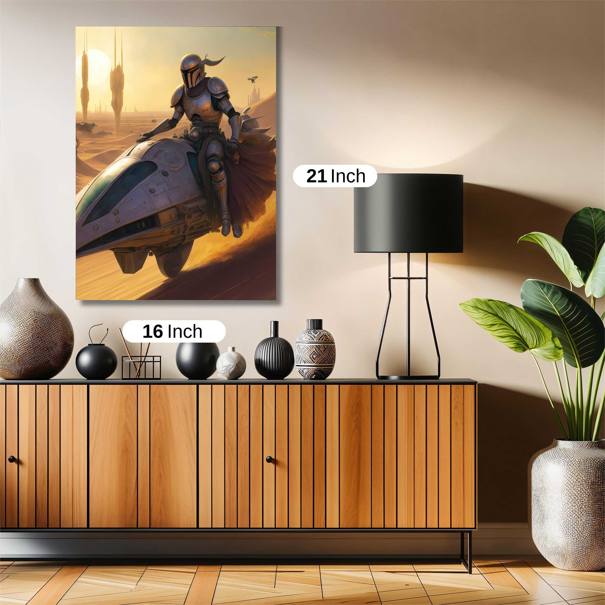 Mandalorian Odyssey Safe Wall Magnetic / M
