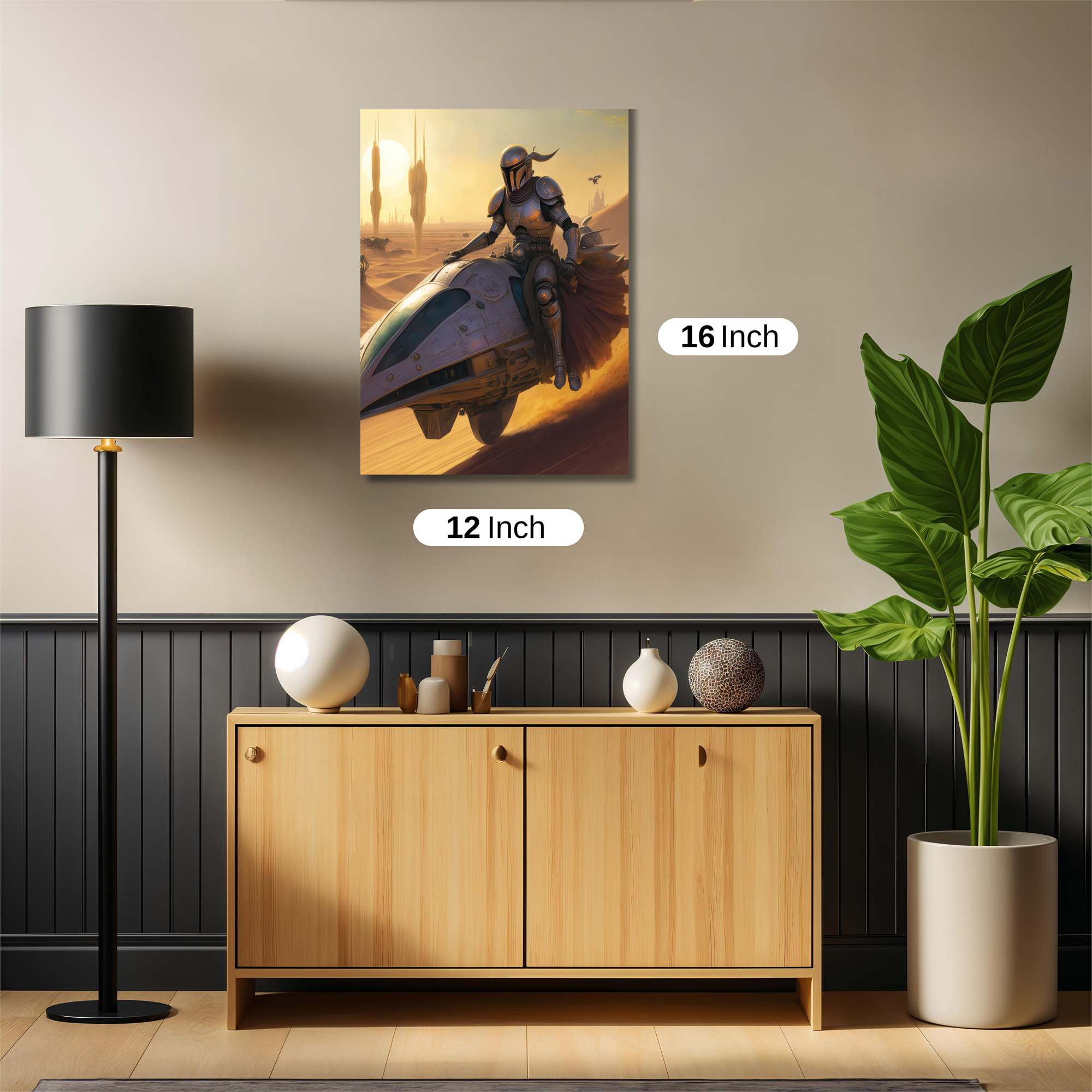 Mandalorian Odyssey Safe Wall Magnetic / M