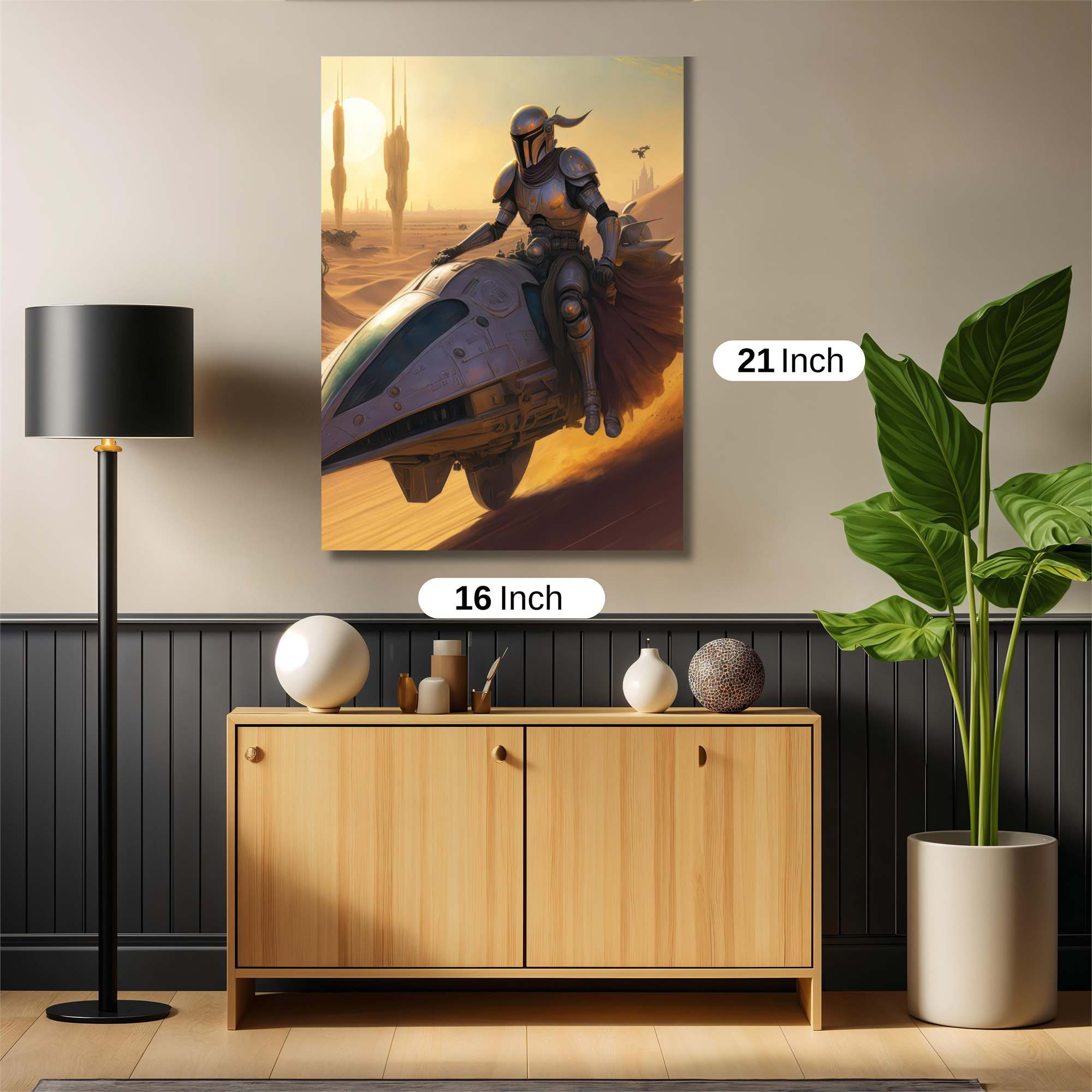 Mandalorian Odyssey Safe Wall Magnetic / M