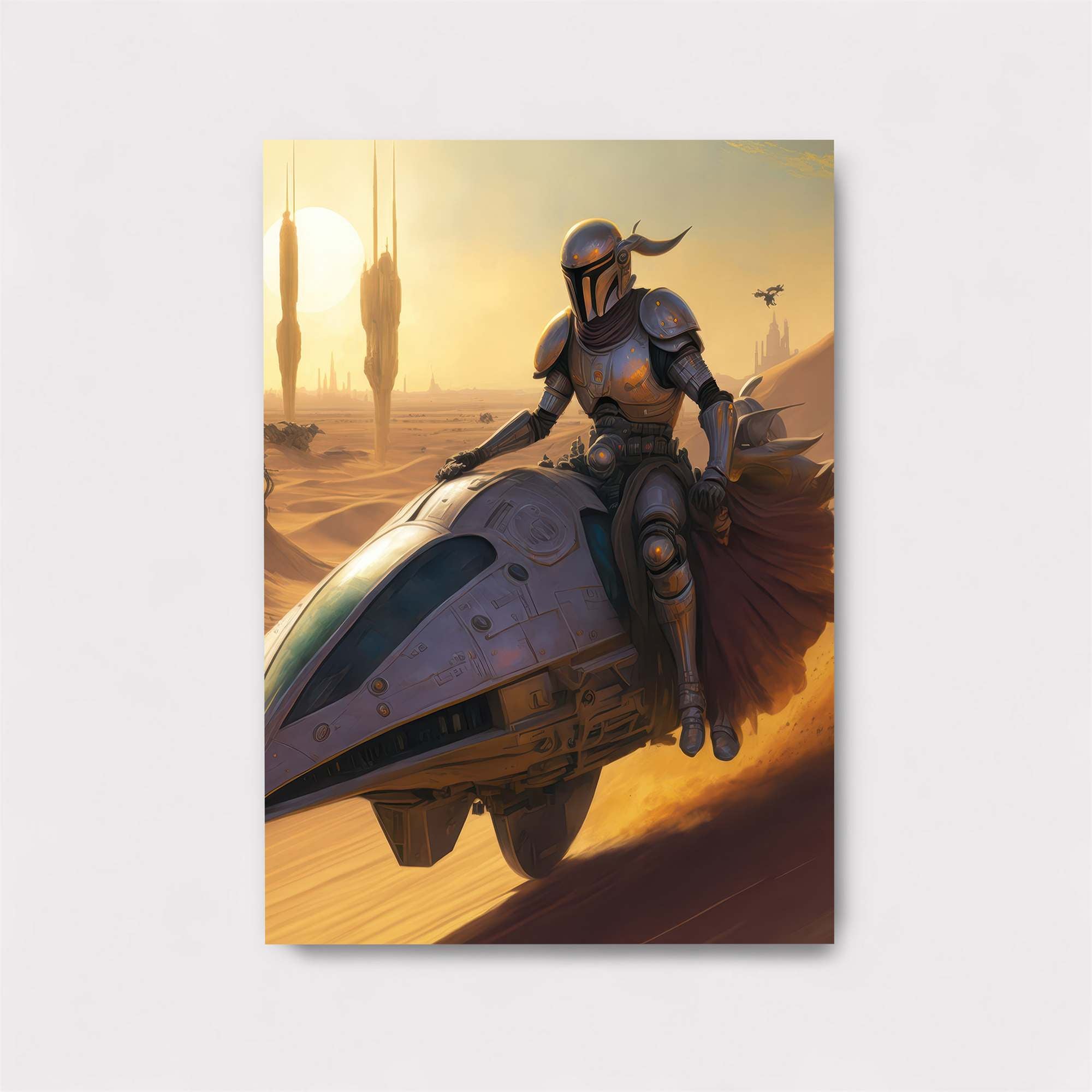 Mandalorian Odyssey Safe Wall Magnetic / M