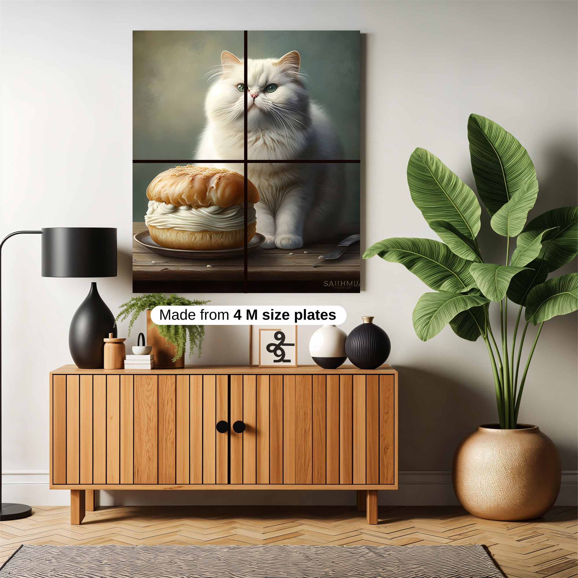 Fluffy Regal Safe Wall Magnetic / M