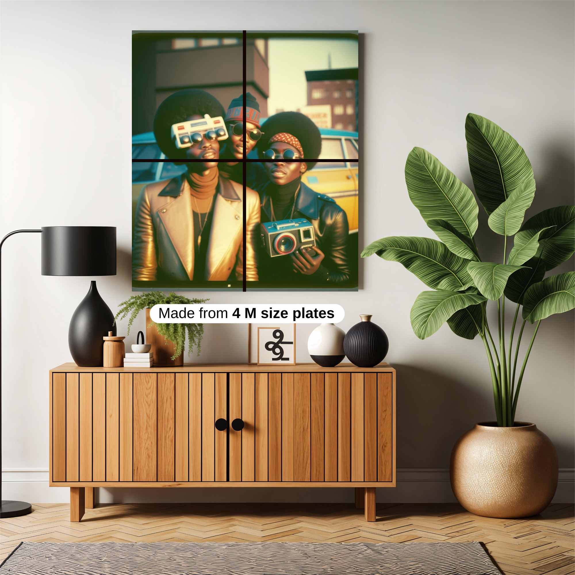 RetroVibes Safe Wall Magnetic / M