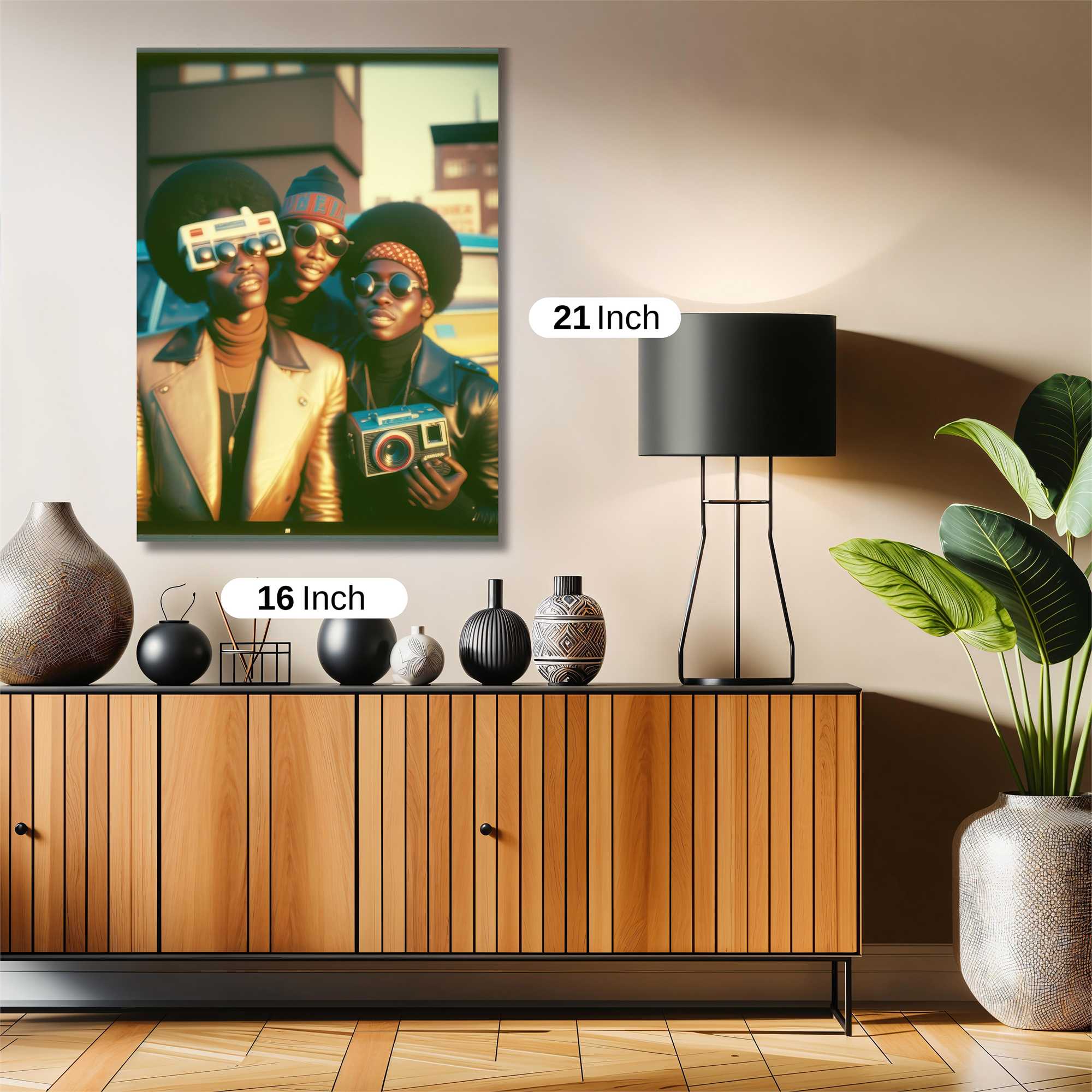 RetroVibes Safe Wall Magnetic / M