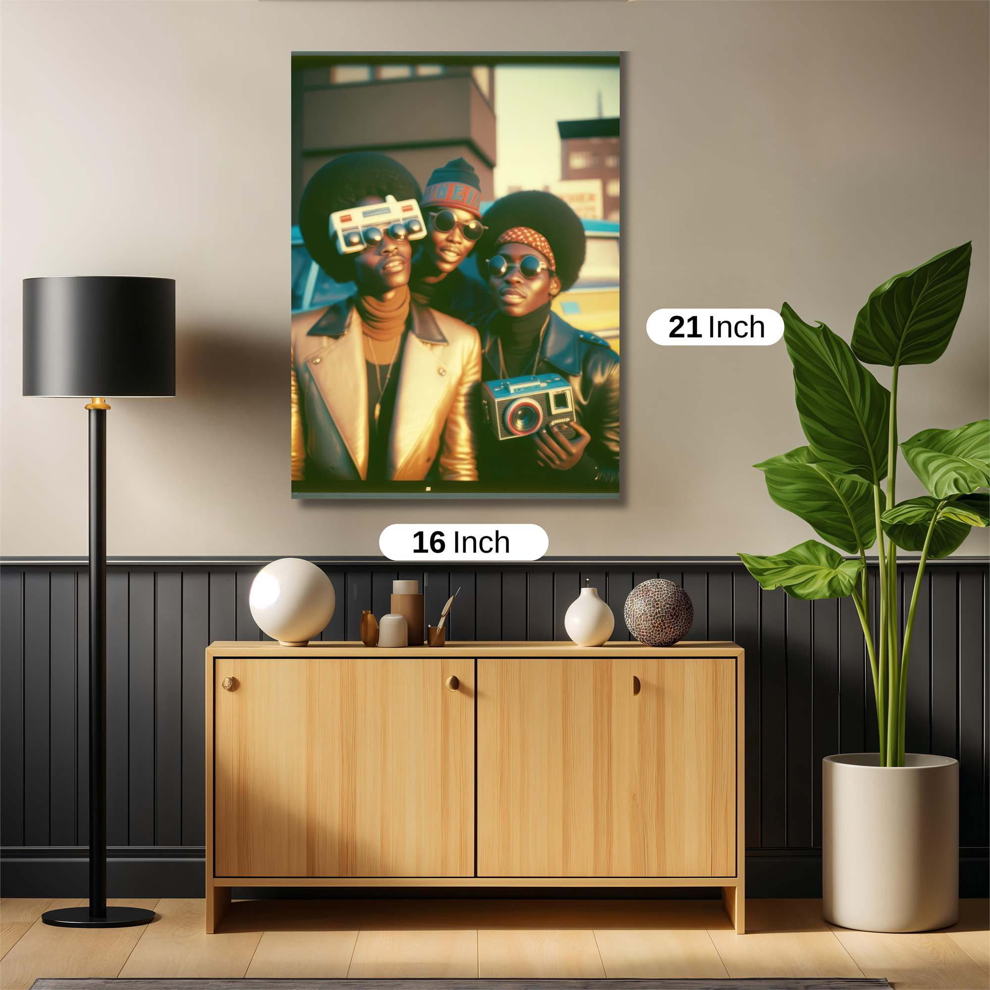 RetroVibes Safe Wall Magnetic / M