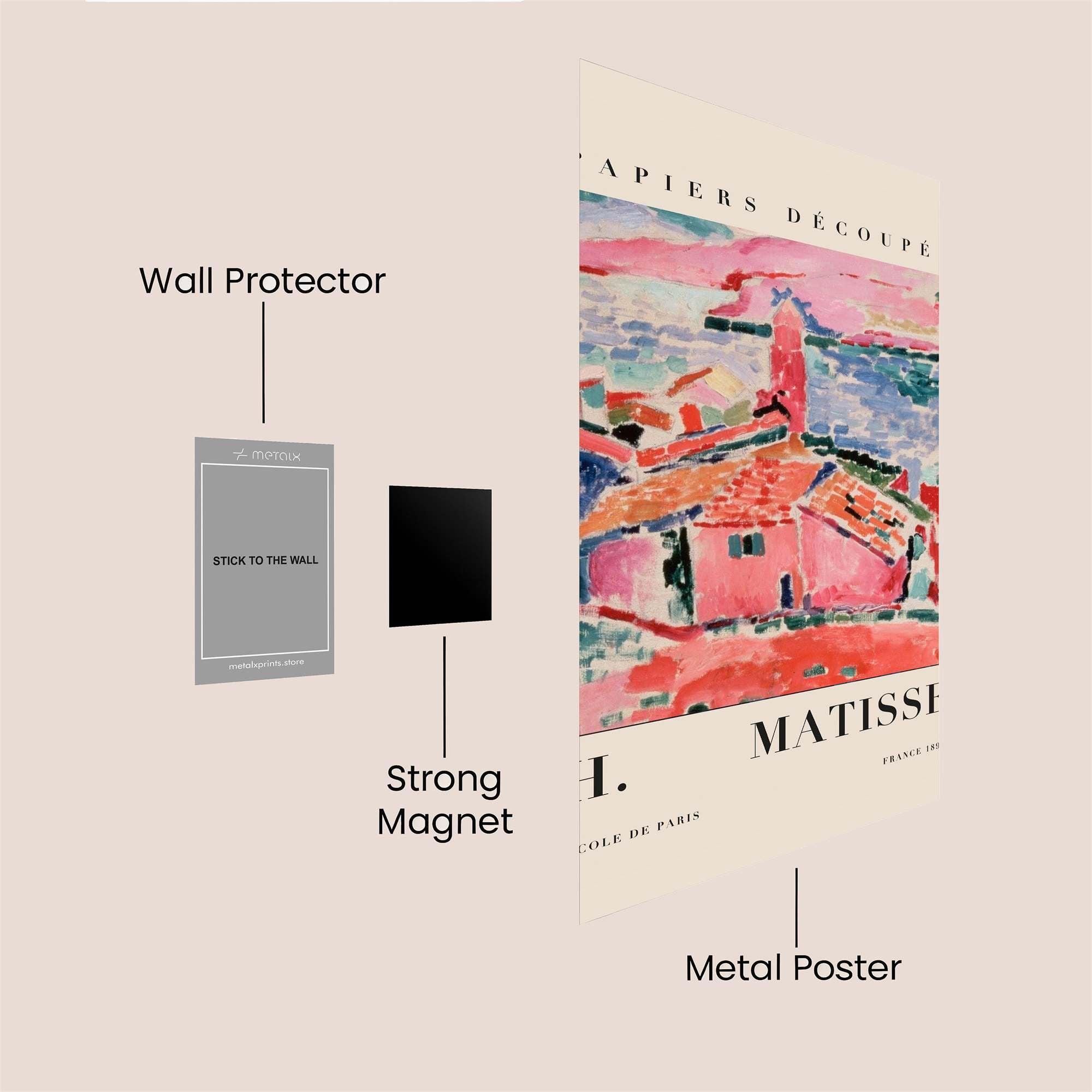 Matisse Whimsy Safe Wall Magnetic / M