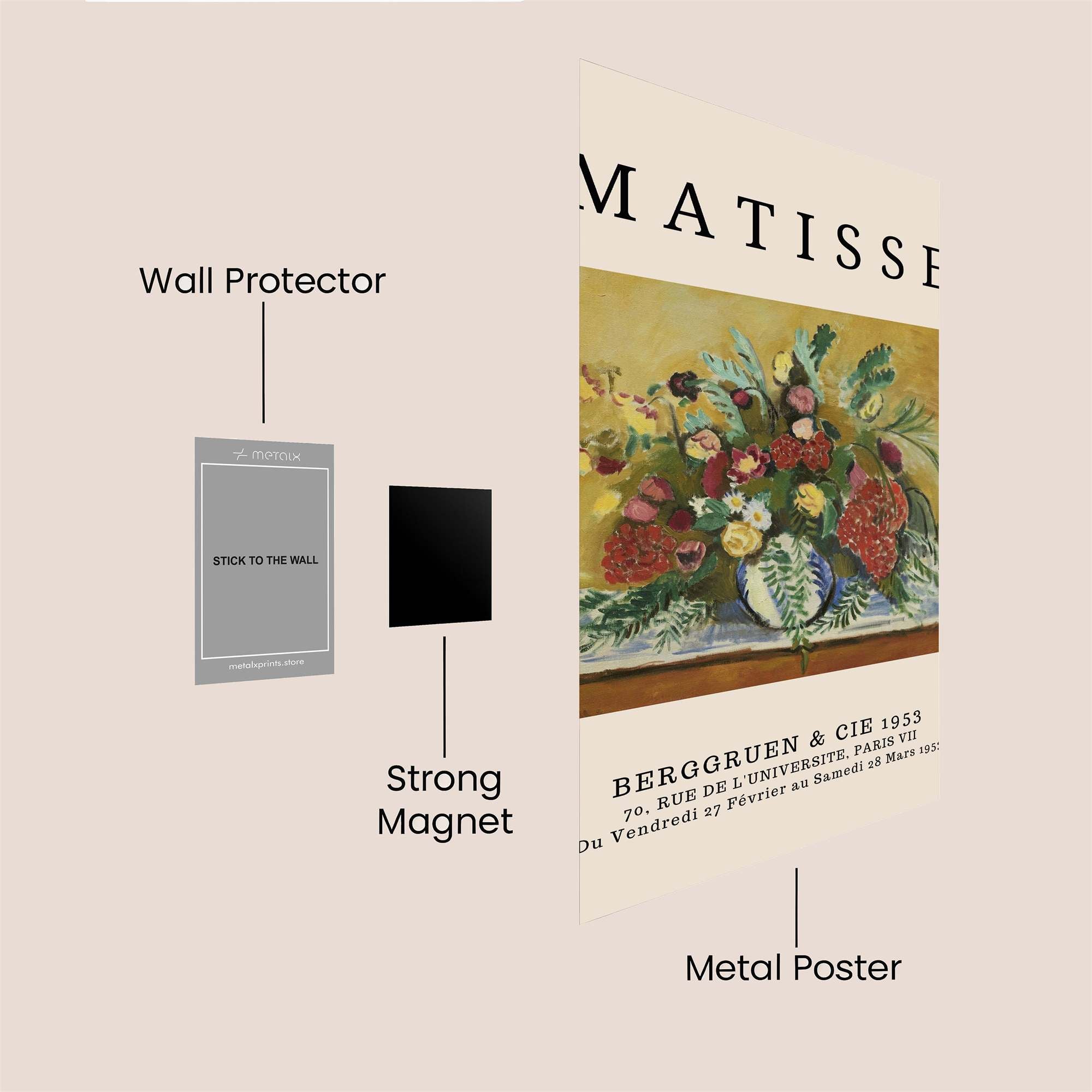 Matisse Marvel Safe Wall Magnetic / M