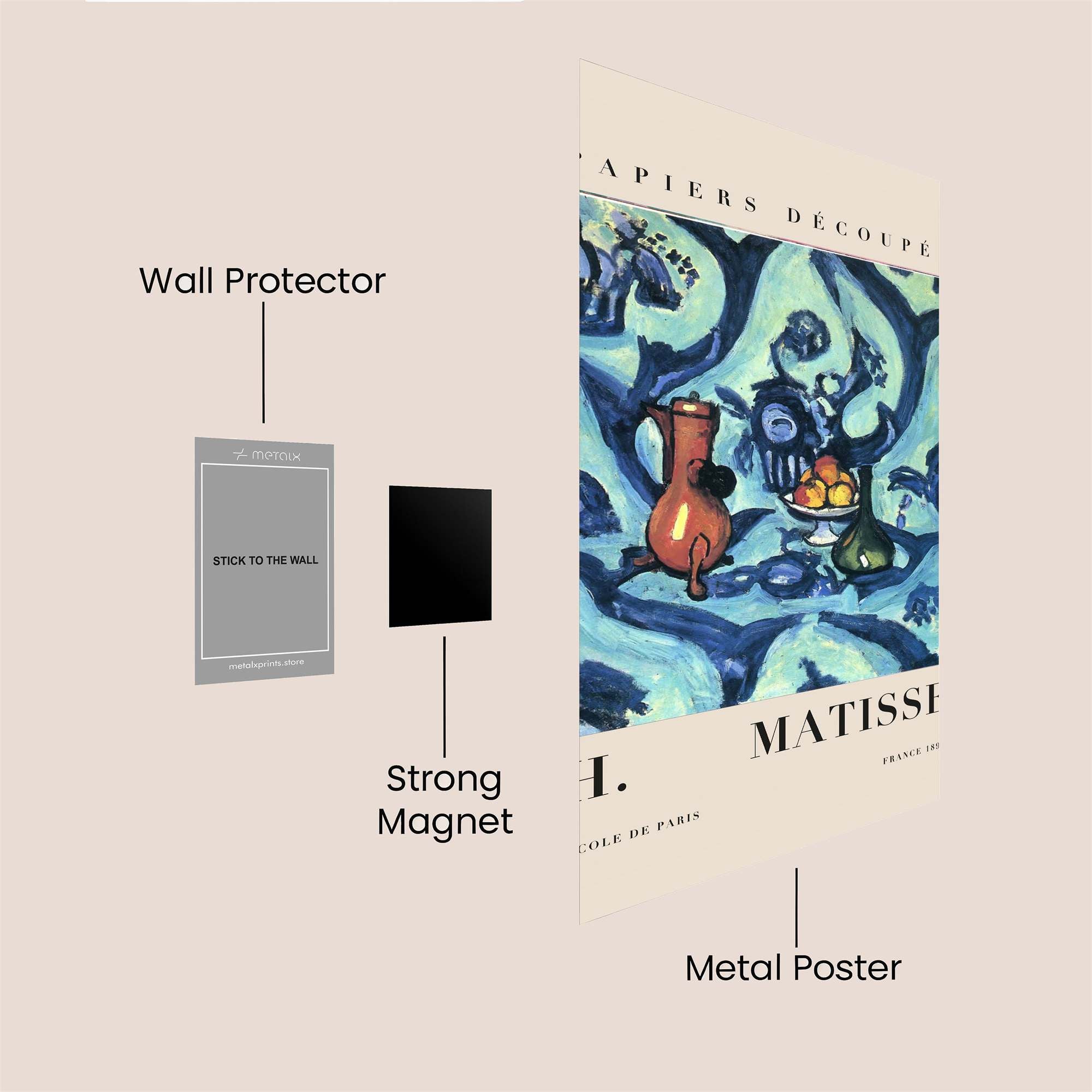 Matisse Whimsy Safe Wall Magnetic / M