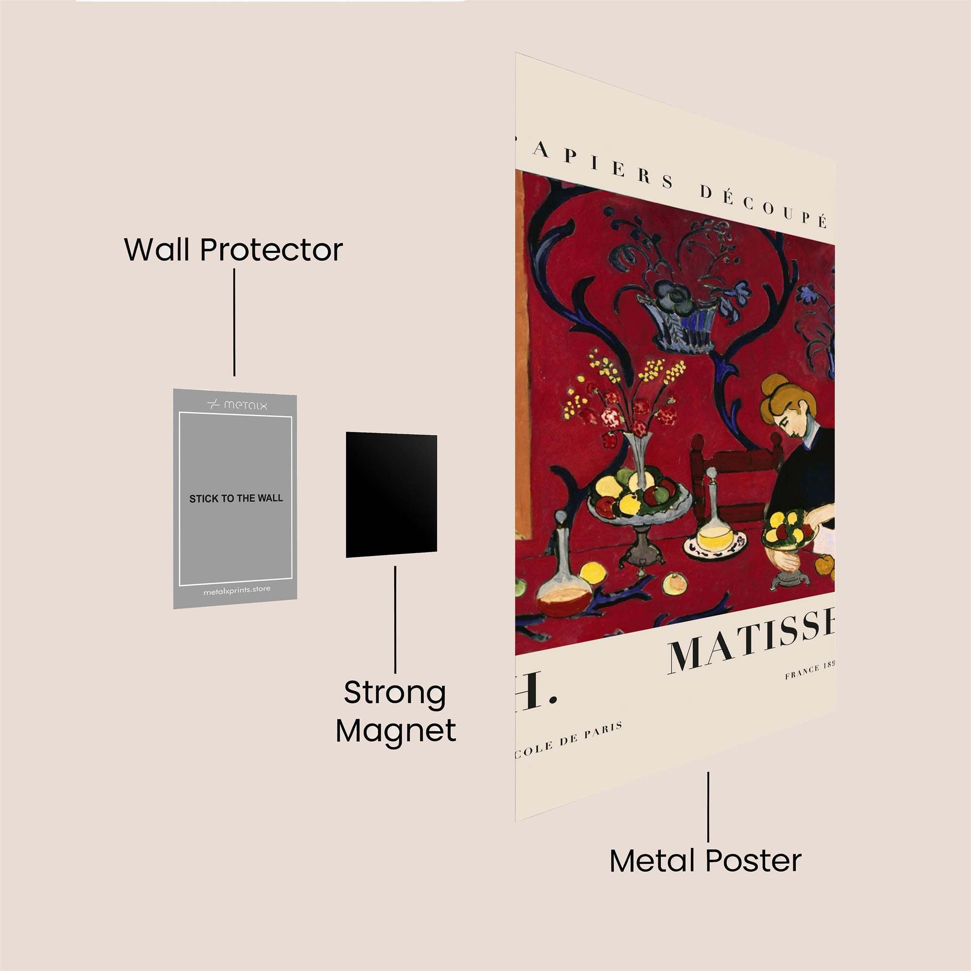Matisse Musing Safe Wall Magnetic / M