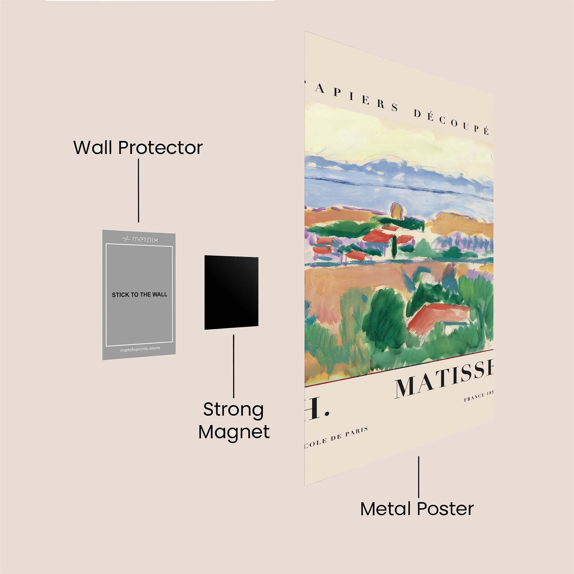 Matisse Serenity Safe Wall Magnetic / M