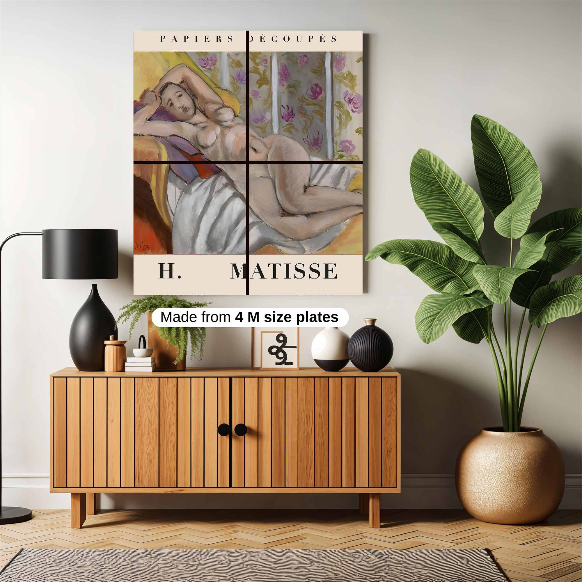 Matisse Reclined Safe Wall Magnetic / M