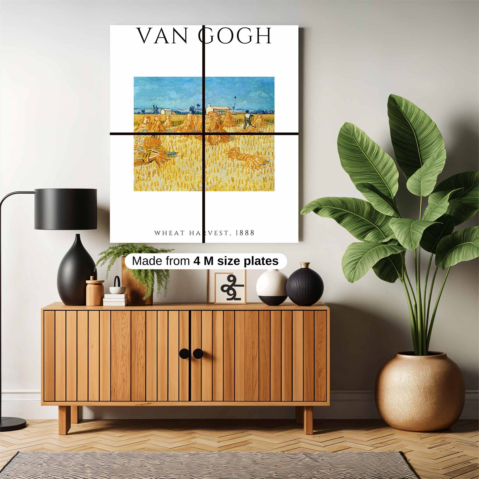 Van Gogh Serene Safe Wall Magnetic / M