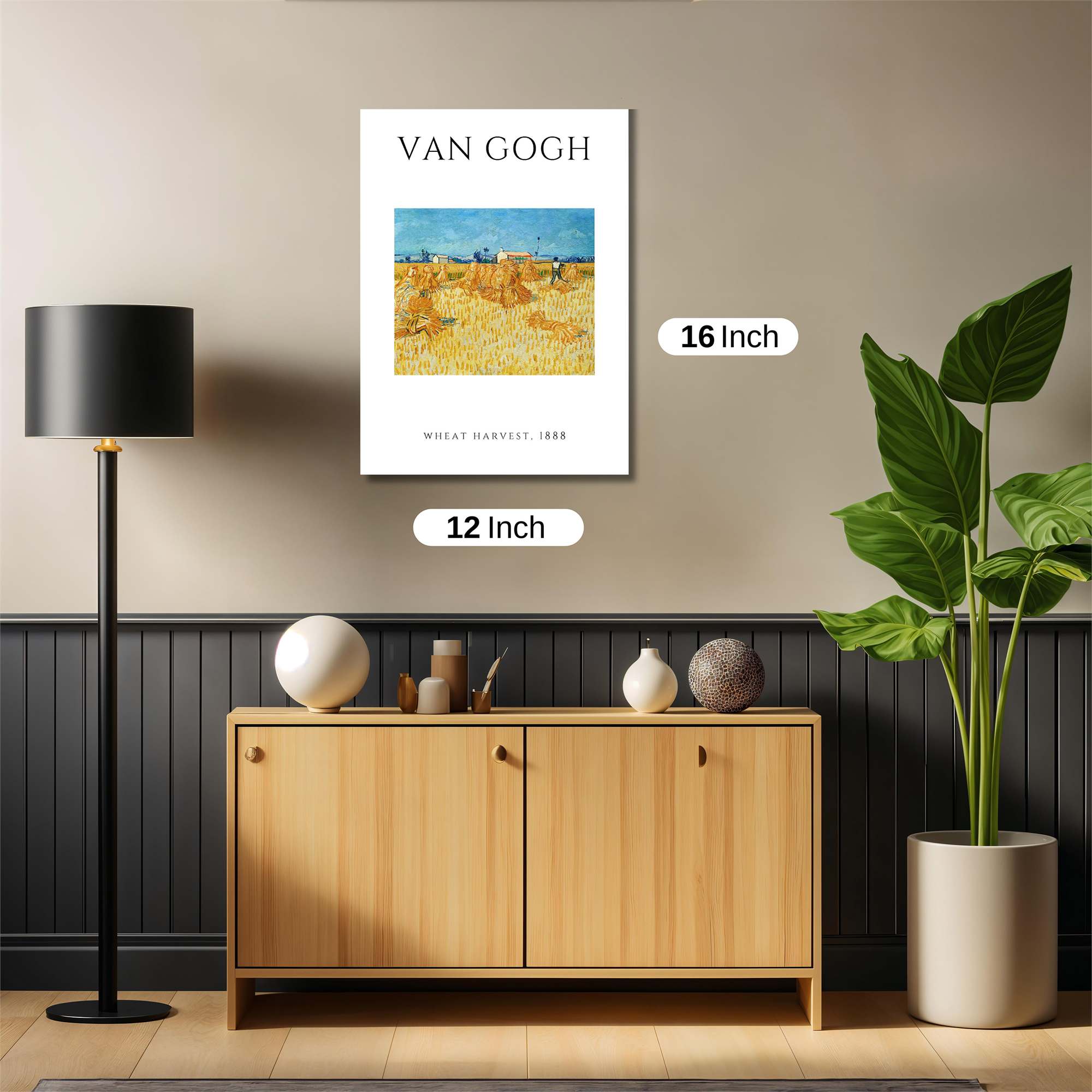 Van Gogh Serene Safe Wall Magnetic / M
