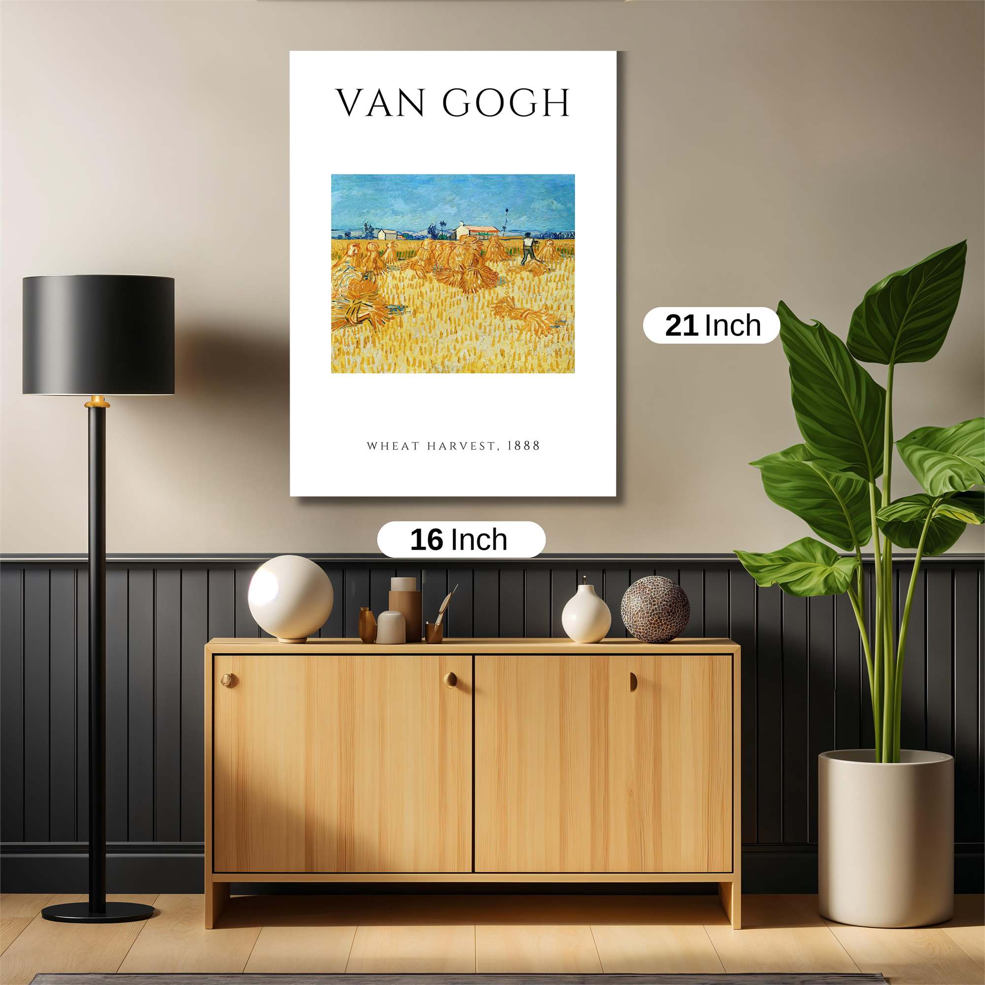Van Gogh Serene Safe Wall Magnetic / M